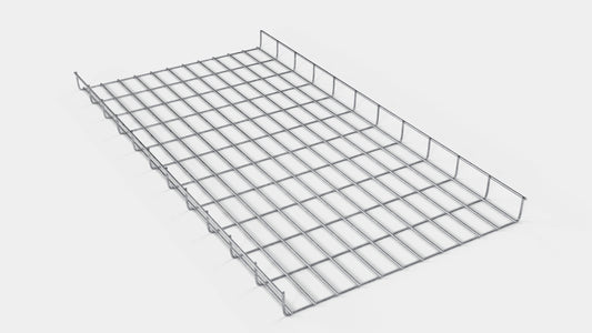 Cable duct height 110 cm, depth 5 cm, mesh size 5 x 10 cm