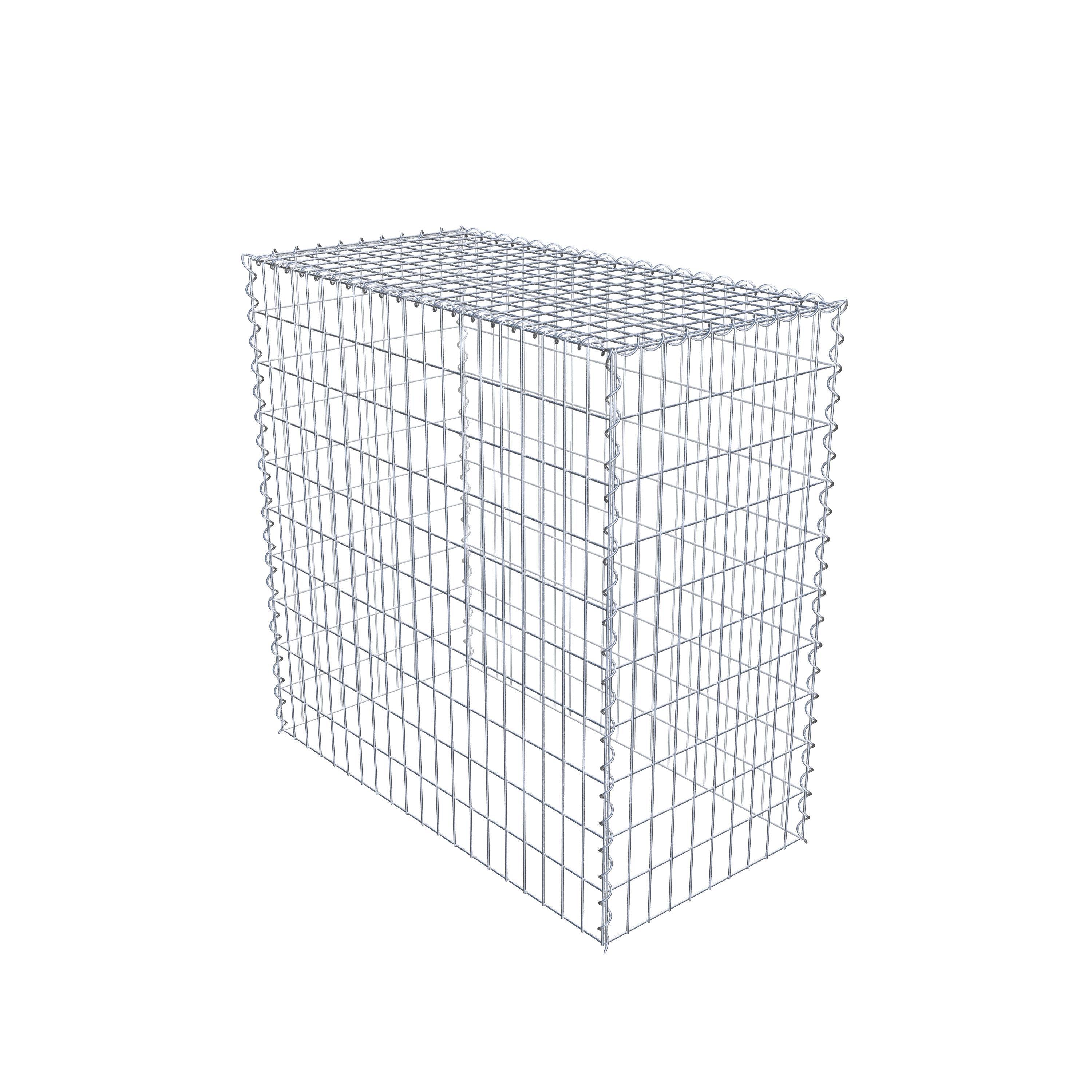 Add-on schanskorf type 3 100 cm x 100 cm x 50 cm (L x H x D), maaswijdte 5 cm x 10 cm, spiraalvormig