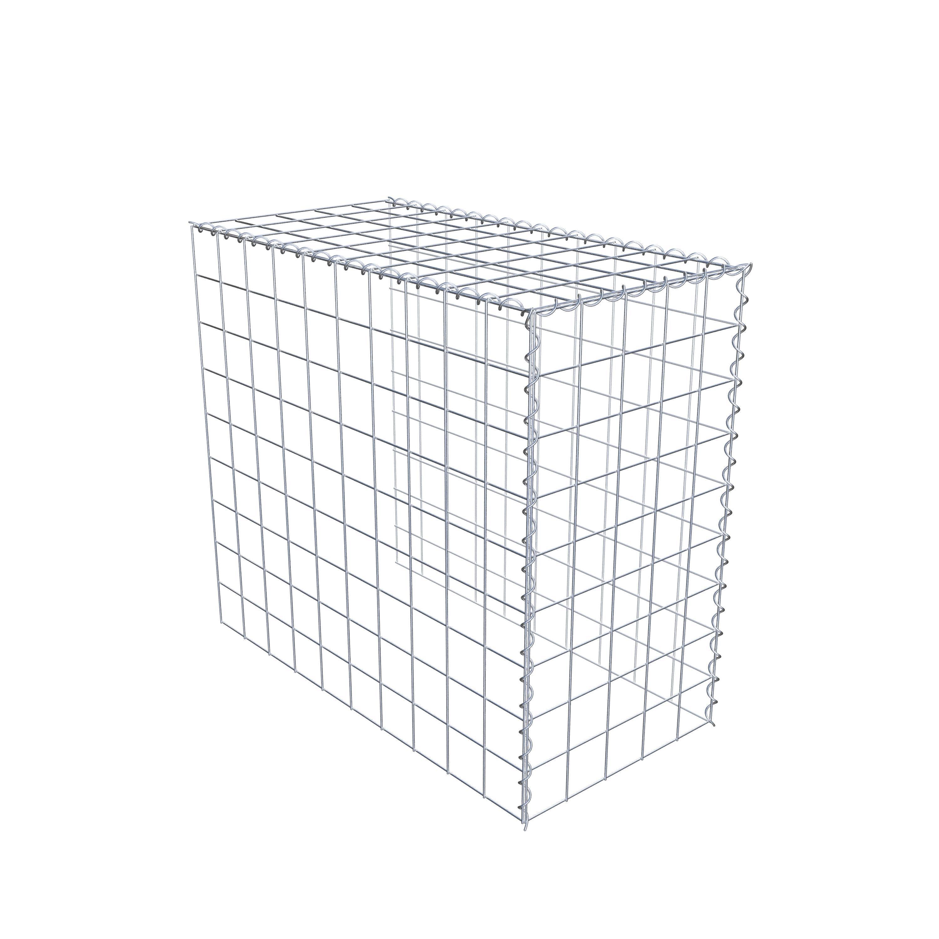 Add-on schanskorf type 4 100 cm x 90 cm x 50 cm (L x H x D), maaswijdte 10 cm x 10 cm, spiraal