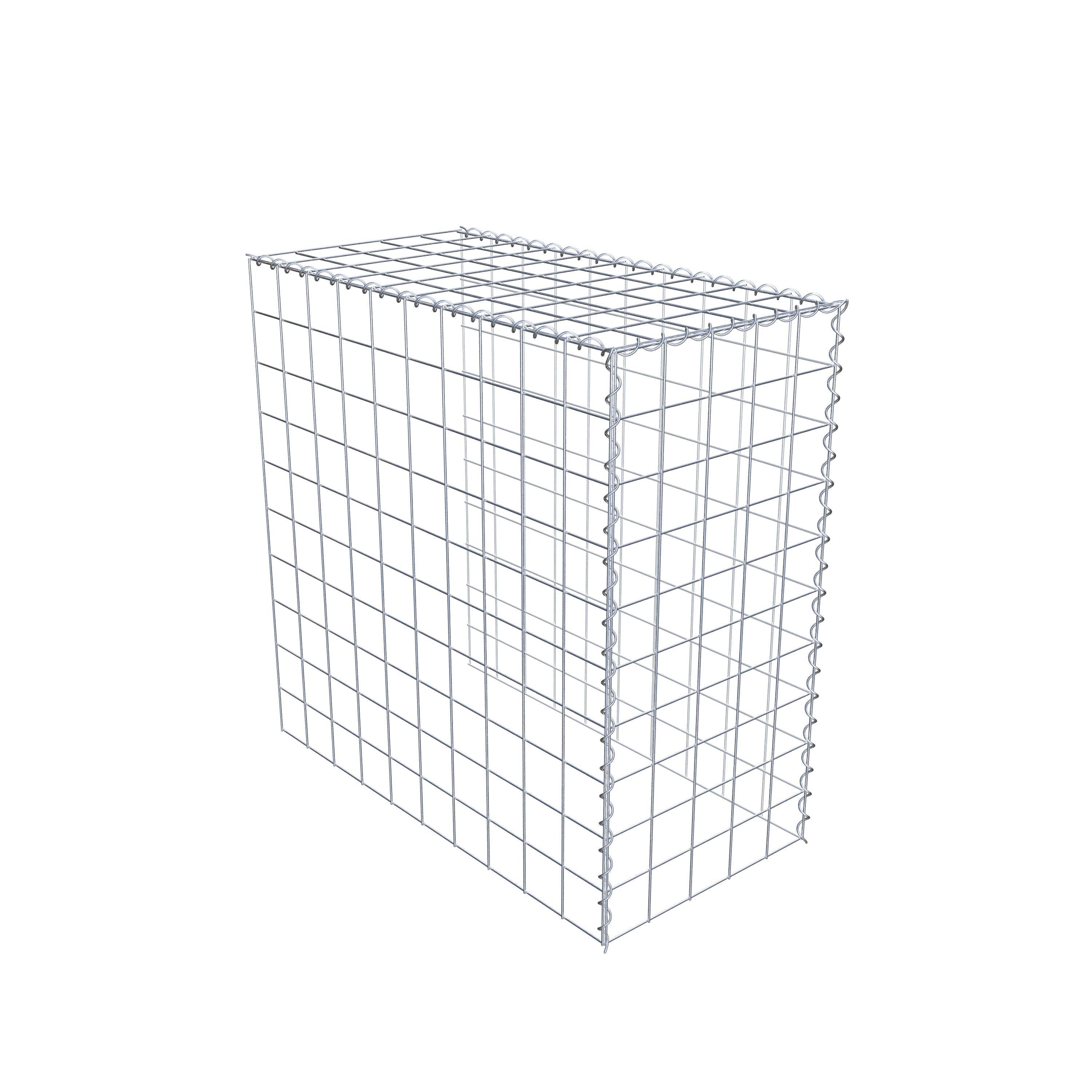 Add-on schanskorf type 4 100 cm x 100 cm x 50 cm (L x H x D), maaswijdte 10 cm x 10 cm, spiraal