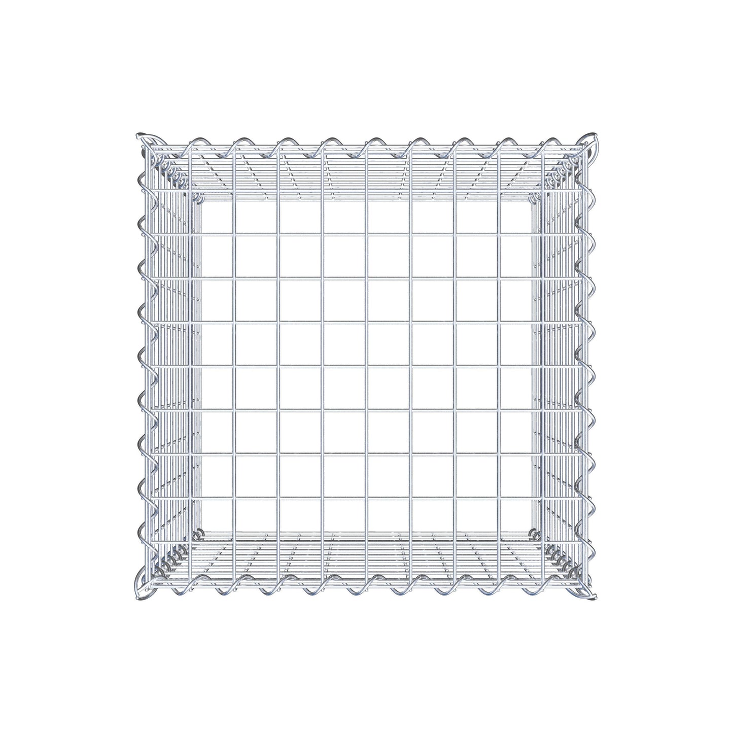 Påväxt gabion typ 3 50 cm x 50 cm x 50 cm (L x H x D), maskstorlek 5 cm x 5 cm, spiral