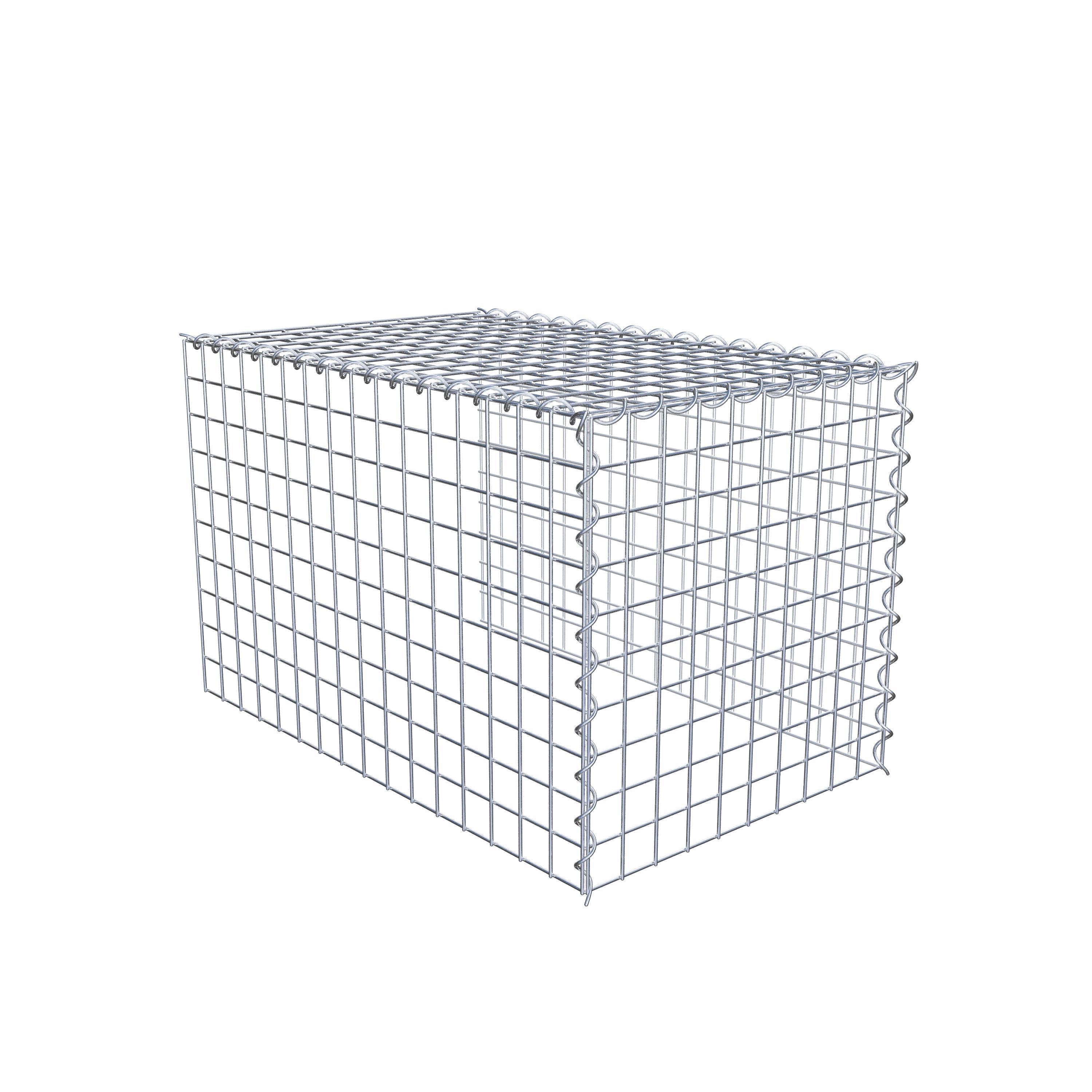 Add-on schanskorf type 4 80 cm x 50 cm x 50 cm (L x H x D), maaswijdte 5 cm x 5 cm, spiraalvormig