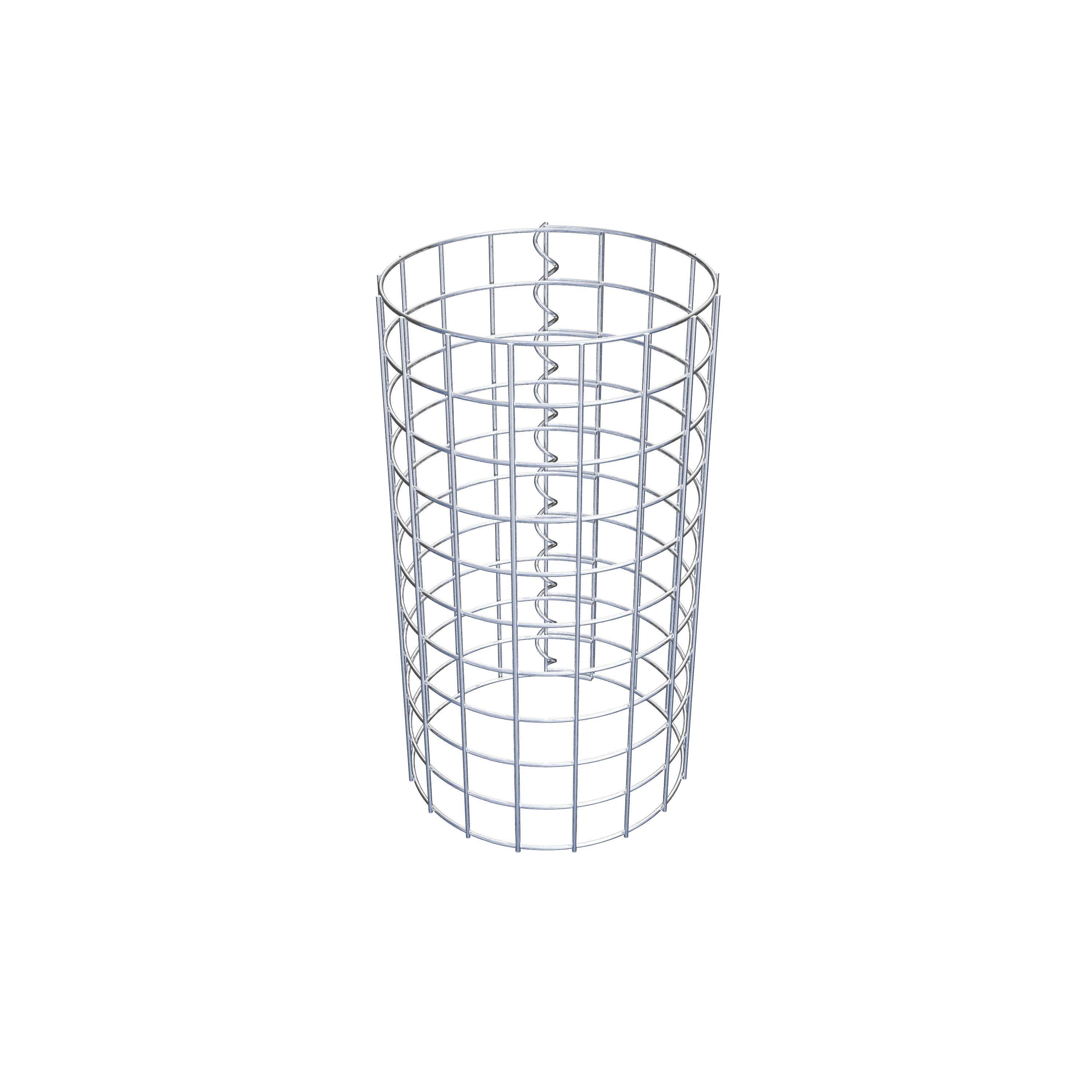 Columna de gaviones diámetro 27 cm MW 5 x 5 cm redonda
