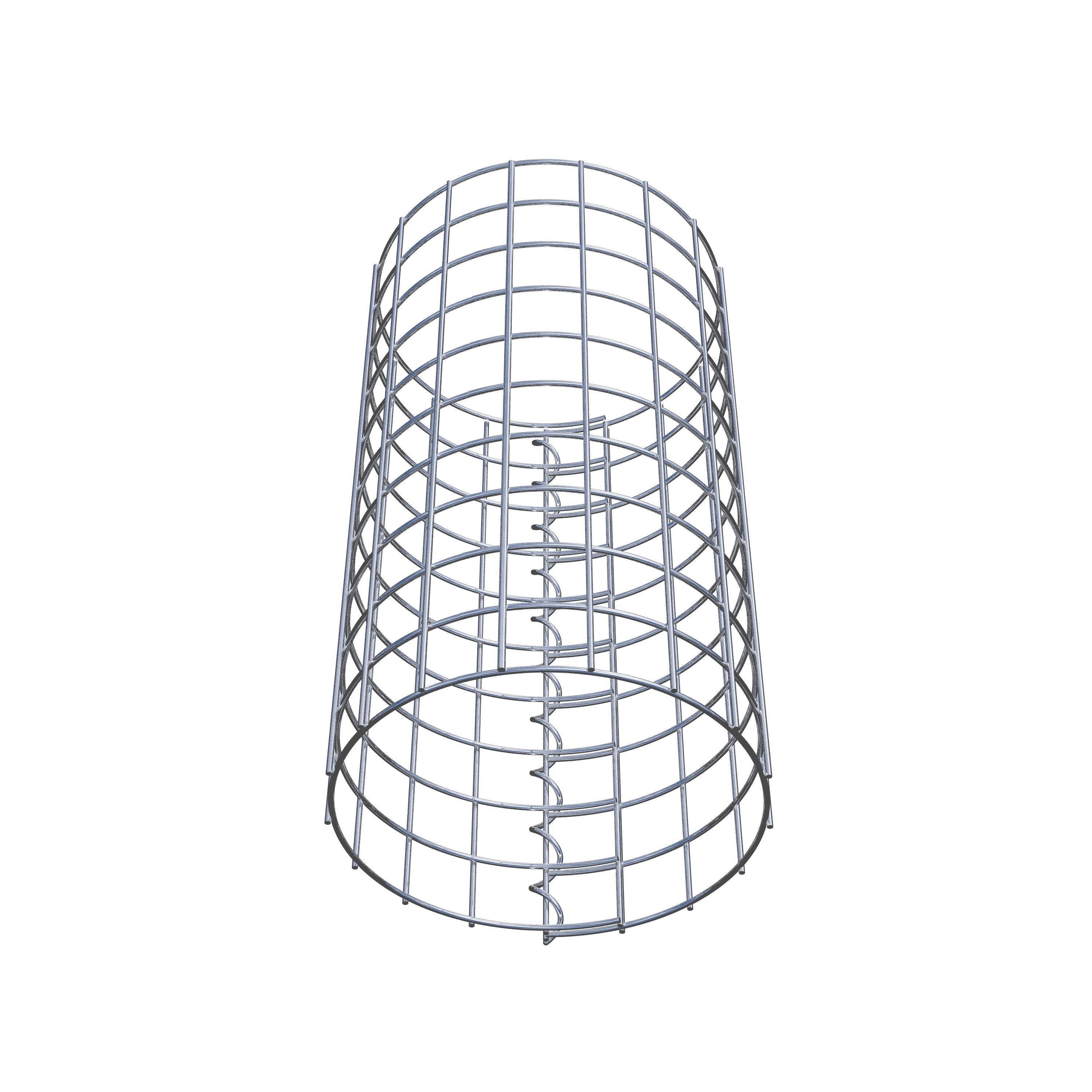 Columna de gaviones diámetro 27 cm MW 5 x 5 cm redonda