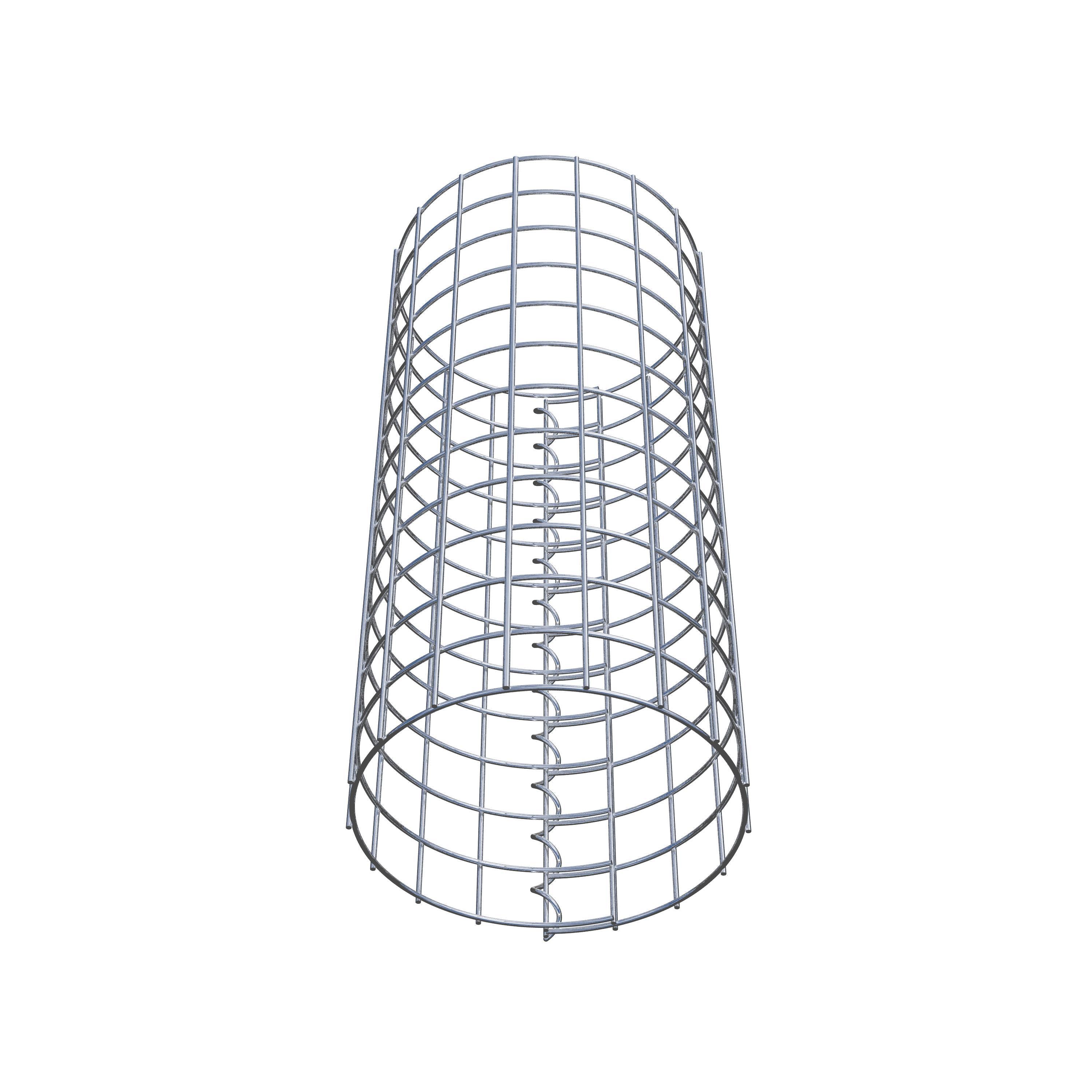 Columna de gaviones diámetro 27 cm MW 5 x 5 cm redonda
