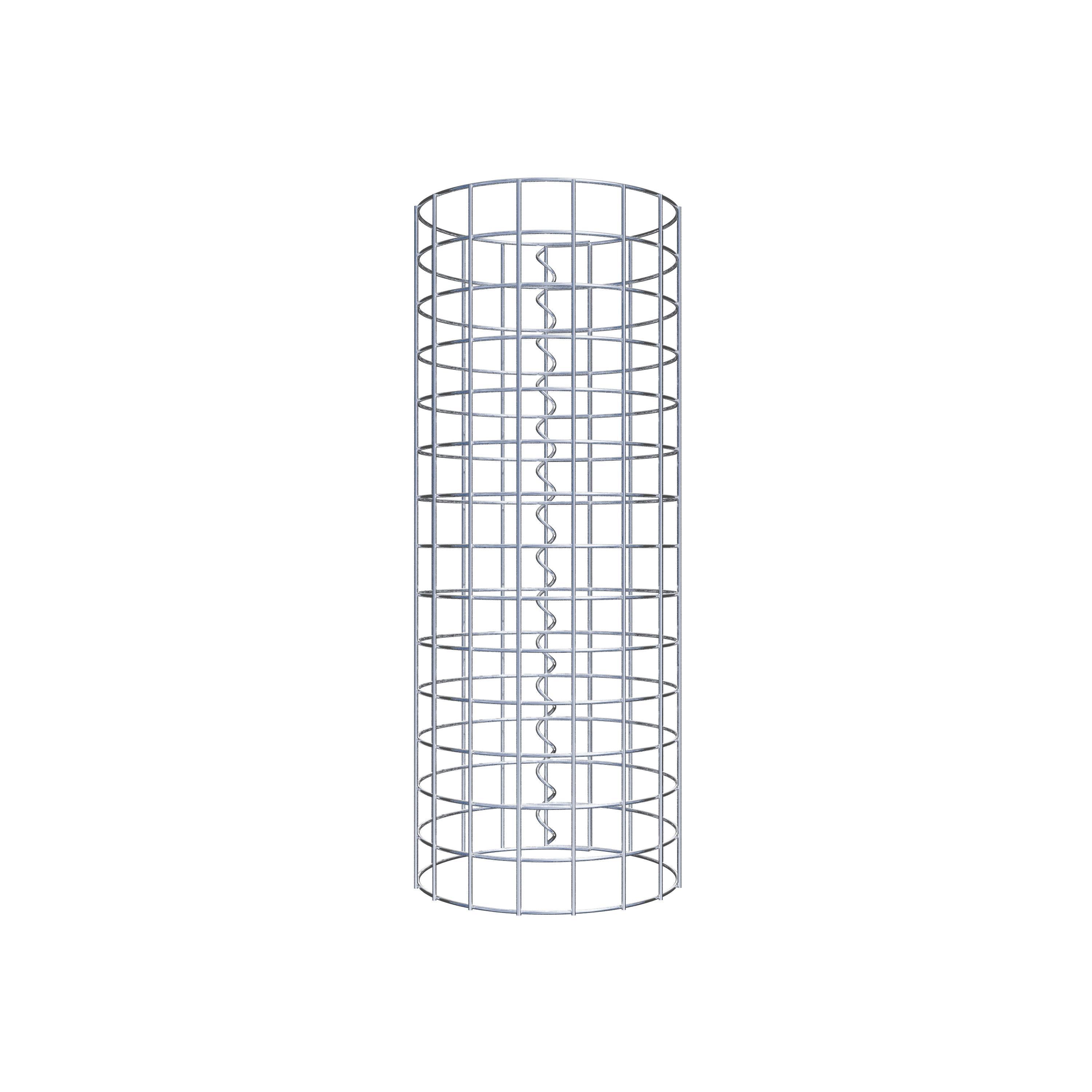 Columna de gaviones diámetro 27 cm MW 5 x 5 cm redonda