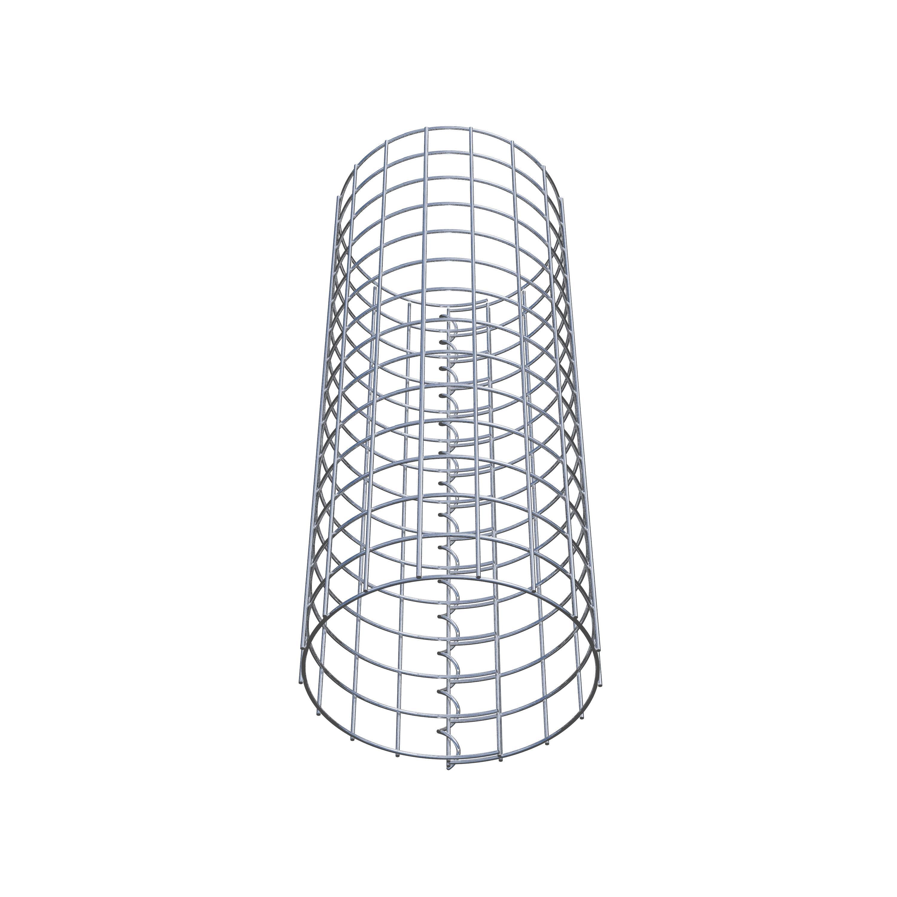 Columna de gaviones diámetro 27 cm MW 5 x 5 cm redonda