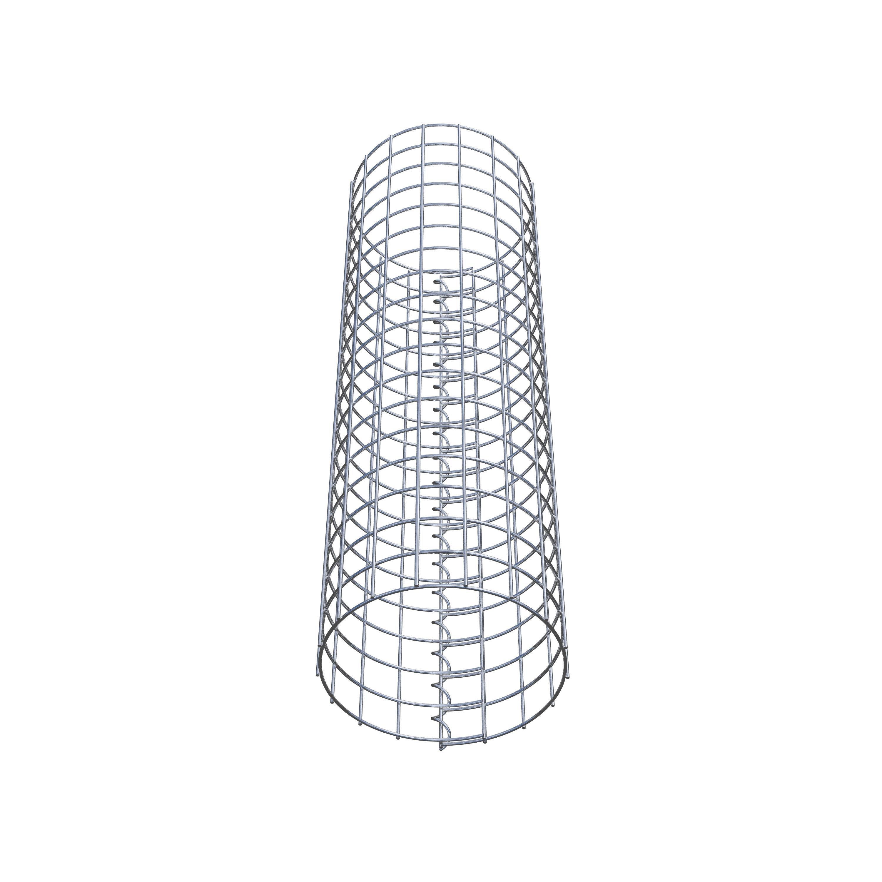 Columna de gaviones diámetro 27 cm MW 5 x 5 cm redonda