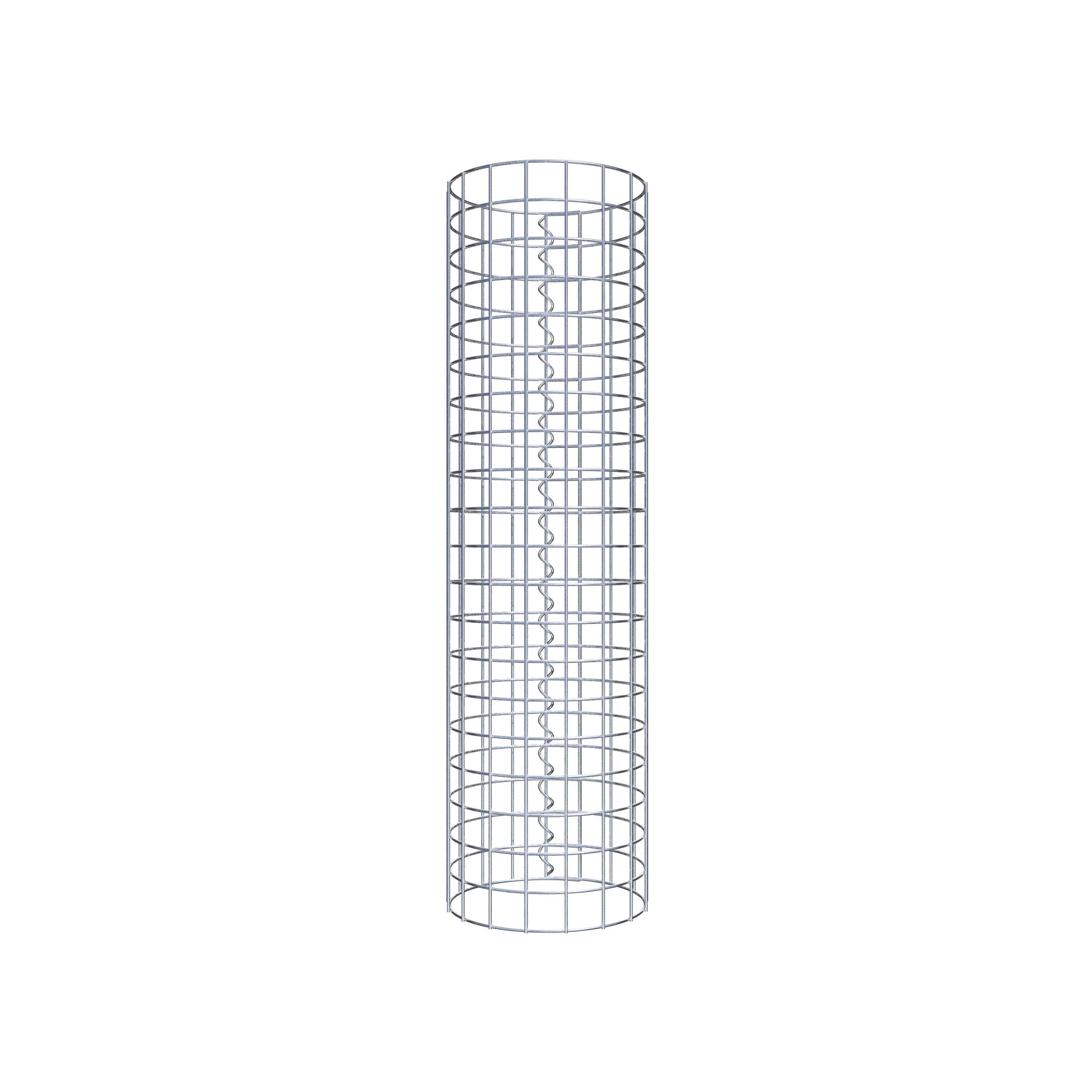 Columna de gaviones diámetro 27 cm MW 5 x 5 cm redonda