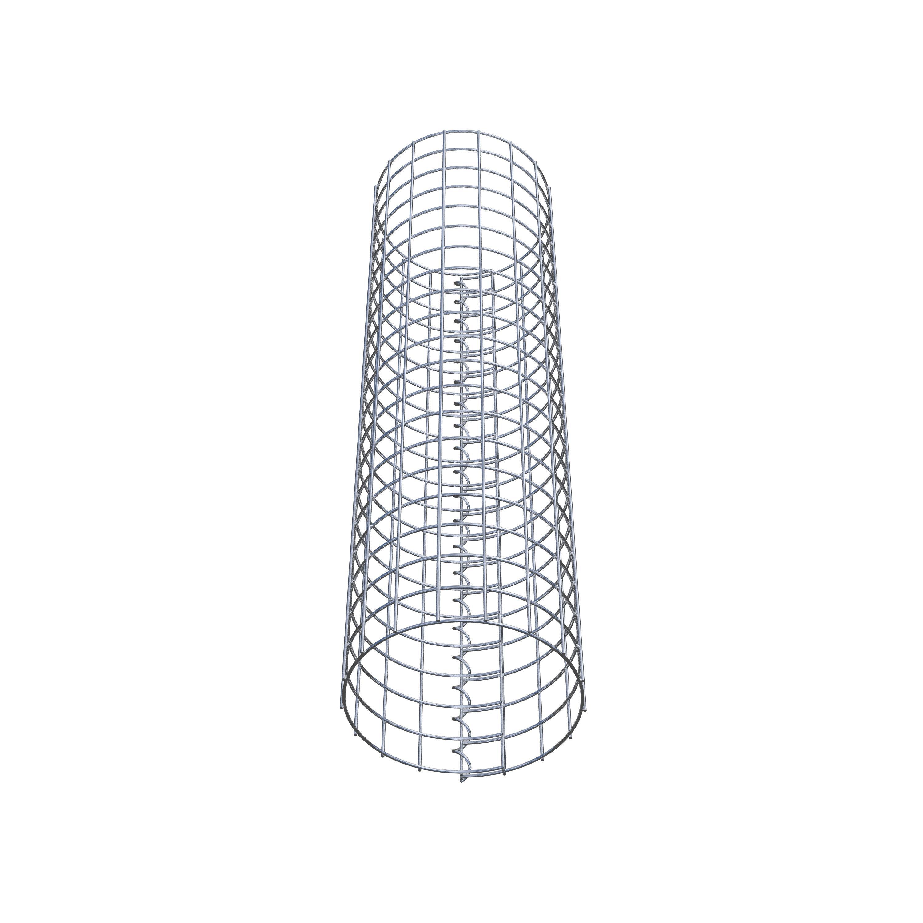 Columna de gaviones diámetro 27 cm MW 5 x 5 cm redonda