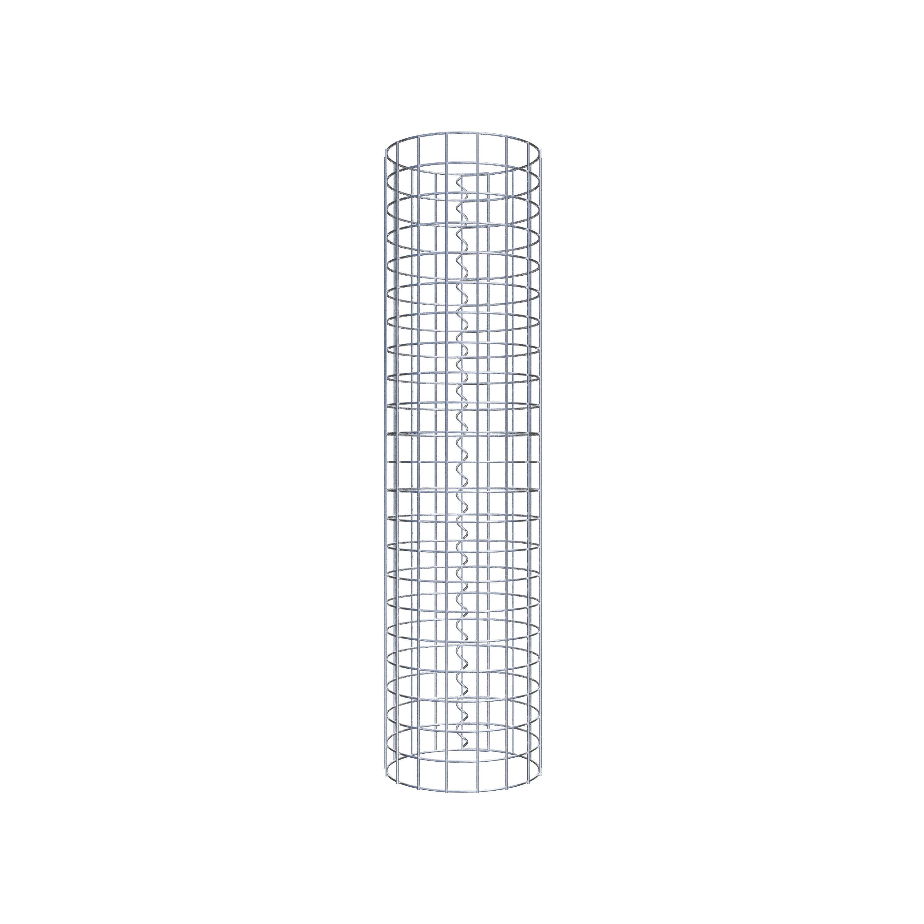 Columna de gaviones diámetro 27 cm MW 5 x 5 cm redonda