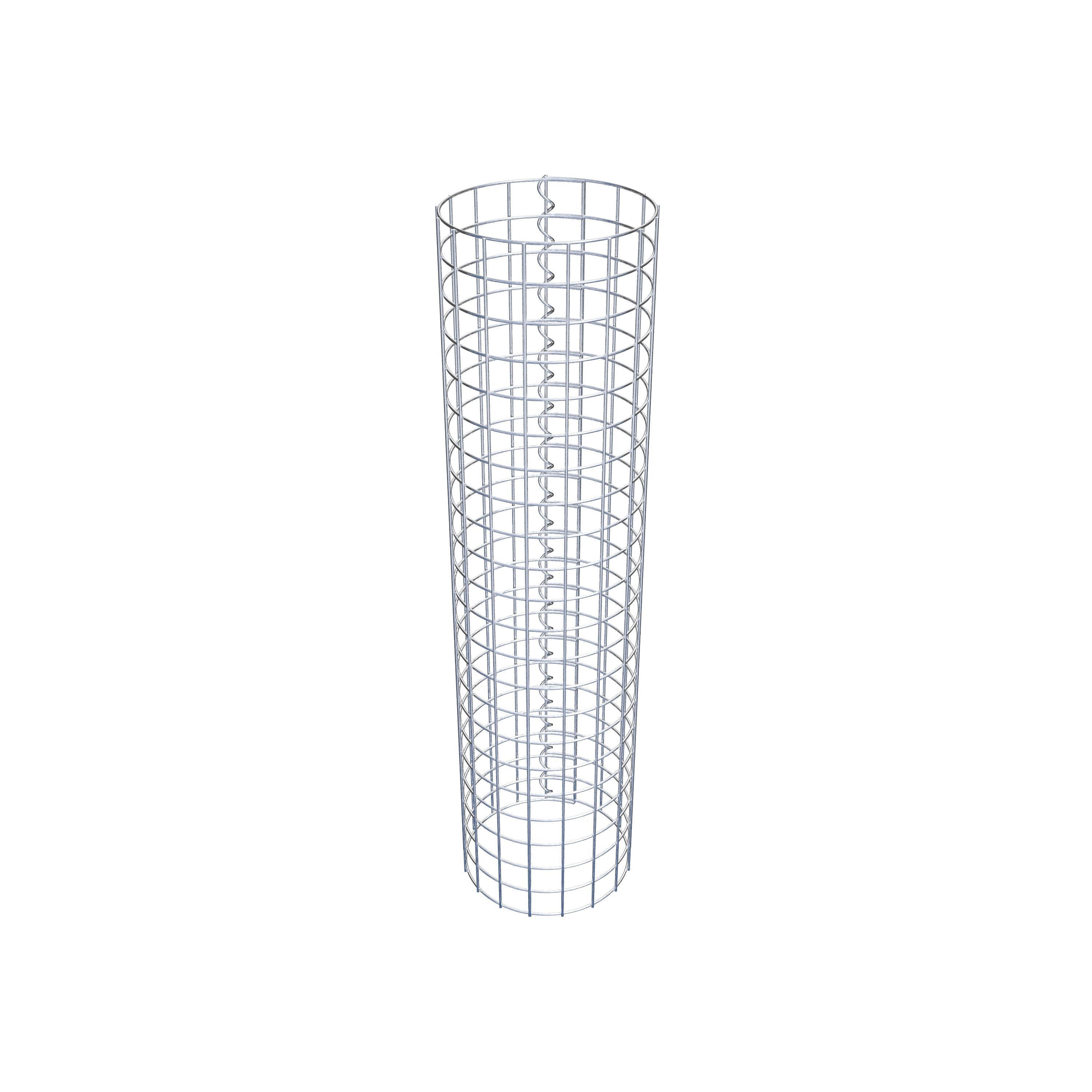 Columna de gaviones diámetro 27 cm MW 5 x 5 cm redonda
