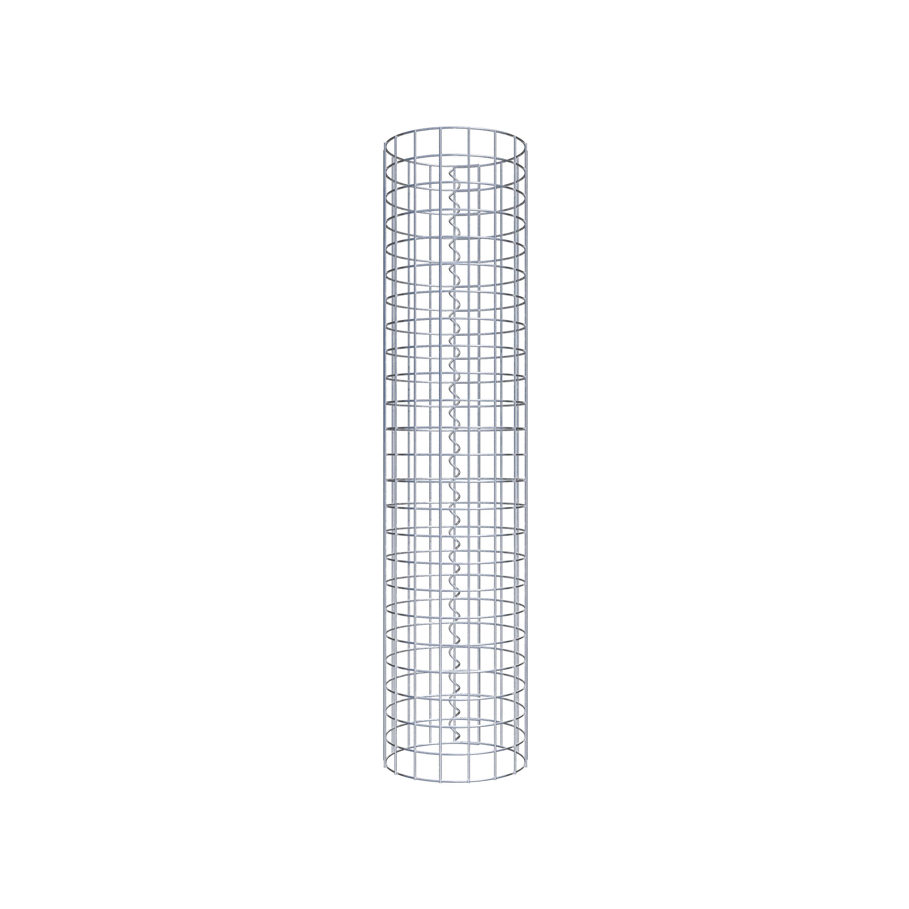 Columna de gaviones diámetro 27 cm MW 5 x 5 cm redonda