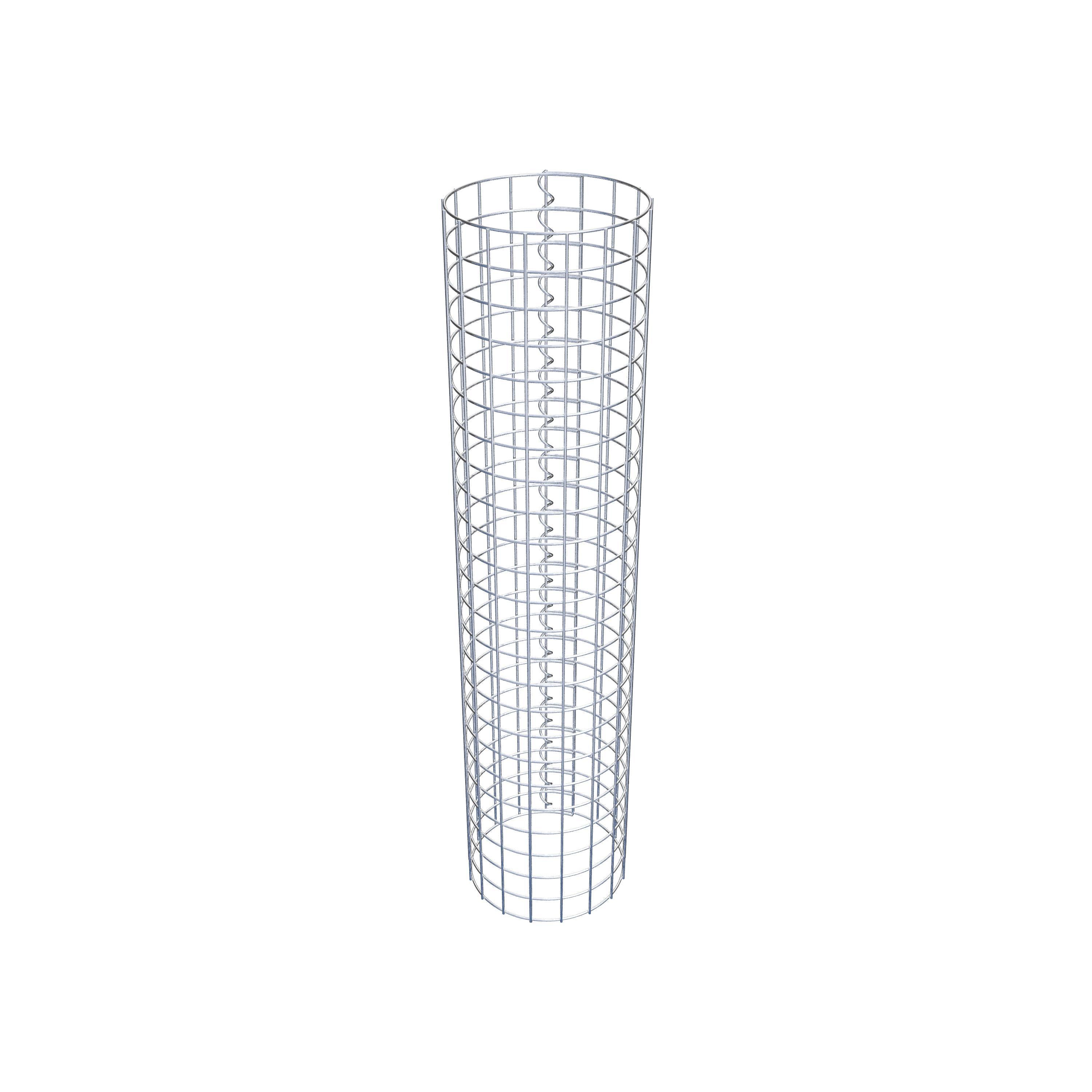 Columna de gaviones diámetro 27 cm MW 5 x 5 cm redonda
