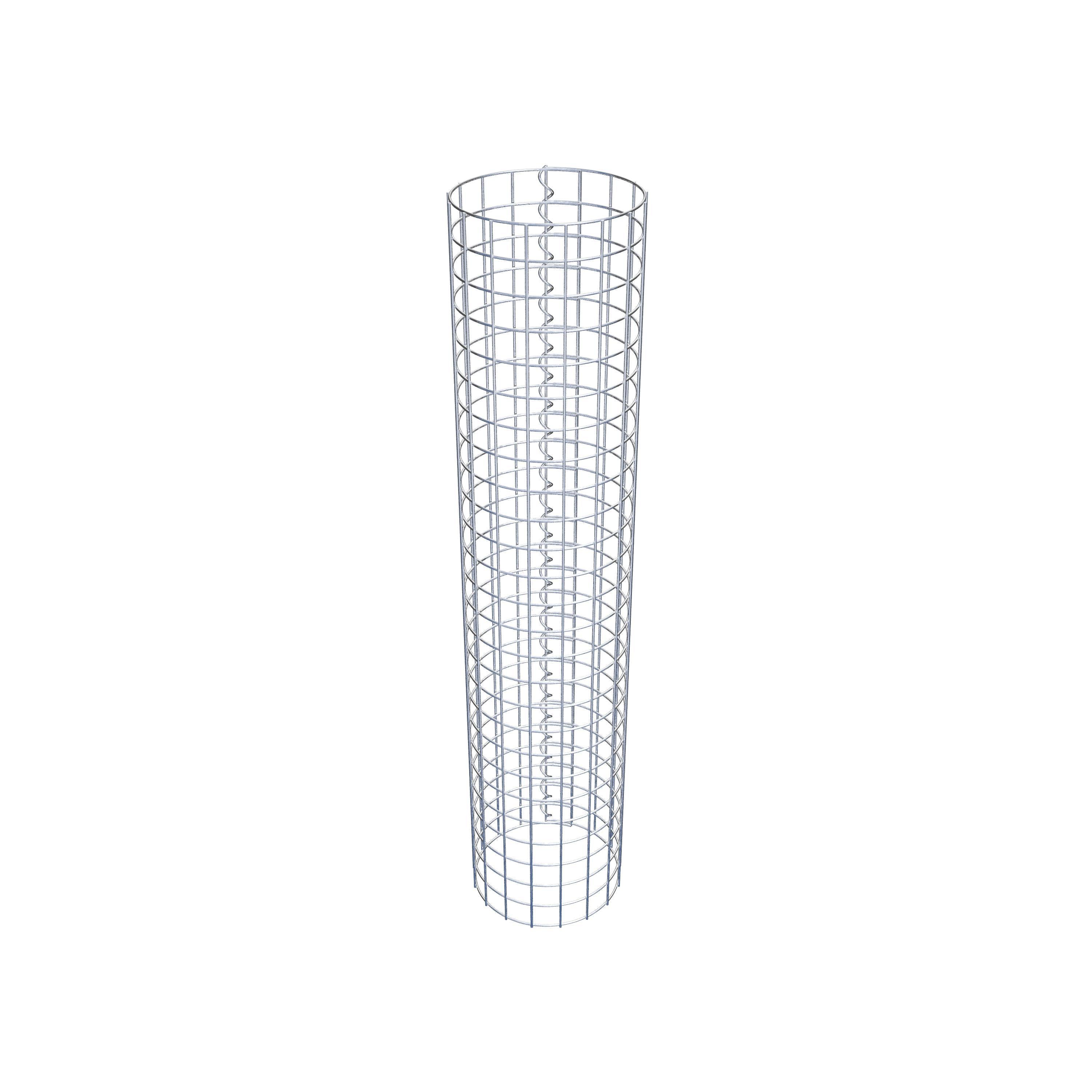 Columna de gaviones diámetro 27 cm MW 5 x 5 cm redonda