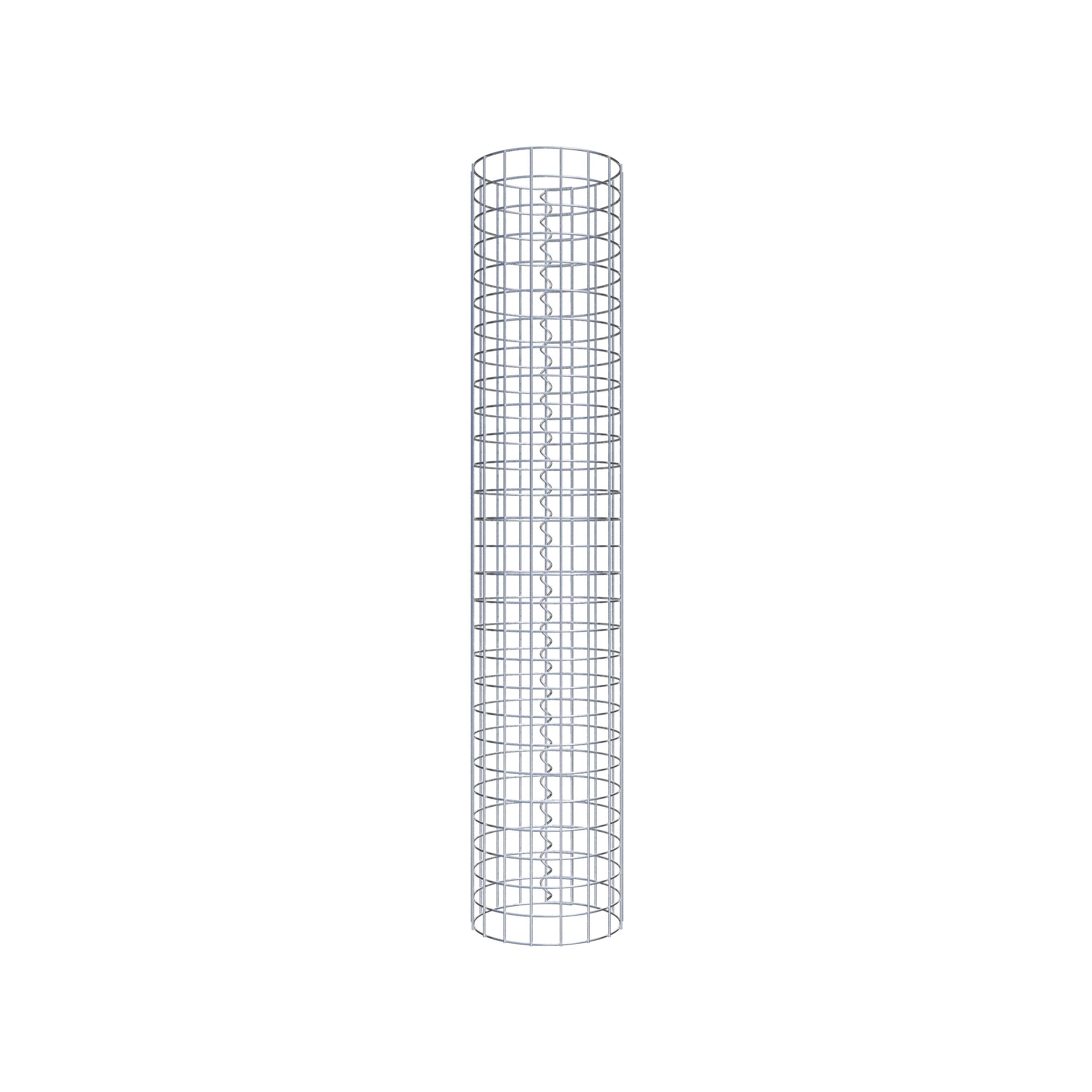 Columna de gaviones diámetro 27 cm MW 5 x 5 cm redonda