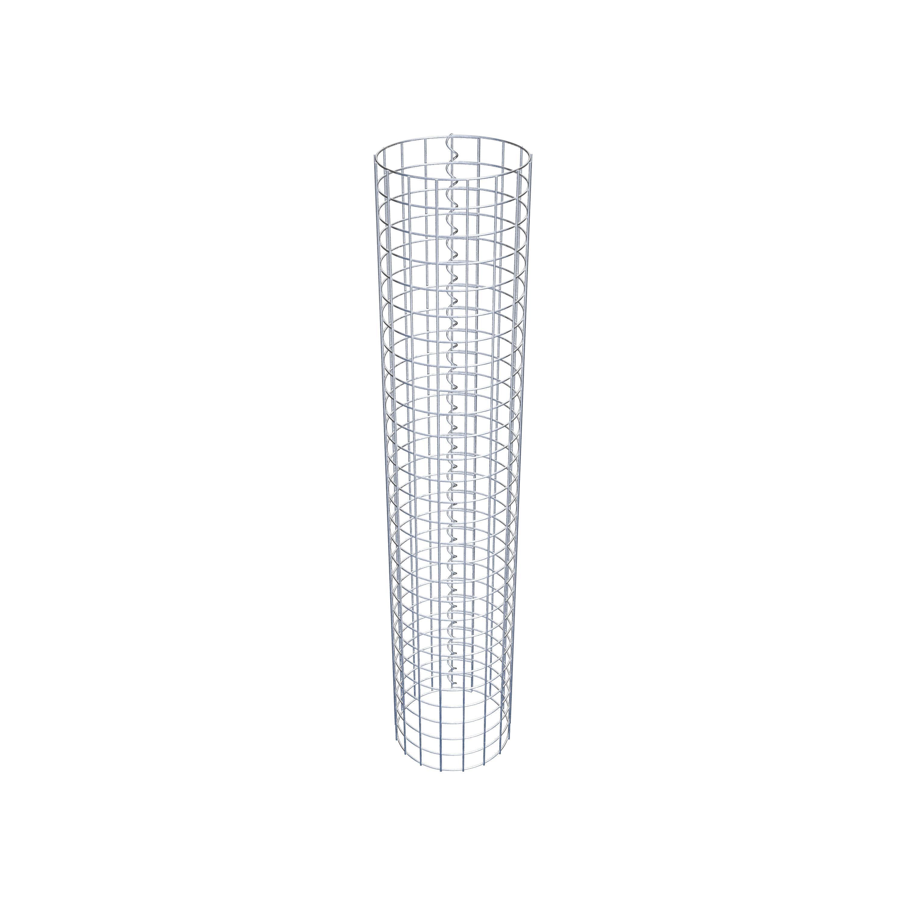 Columna de gaviones diámetro 27 cm MW 5 x 5 cm redonda