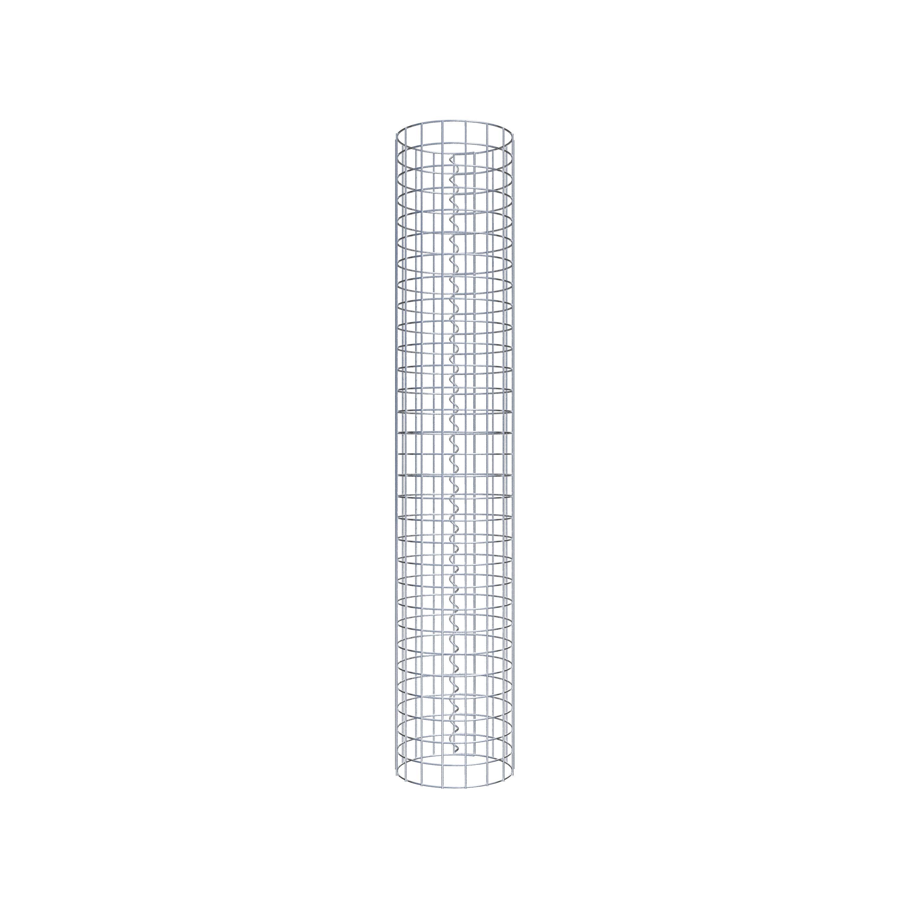 Columna de gaviones diámetro 27 cm MW 5 x 5 cm redonda