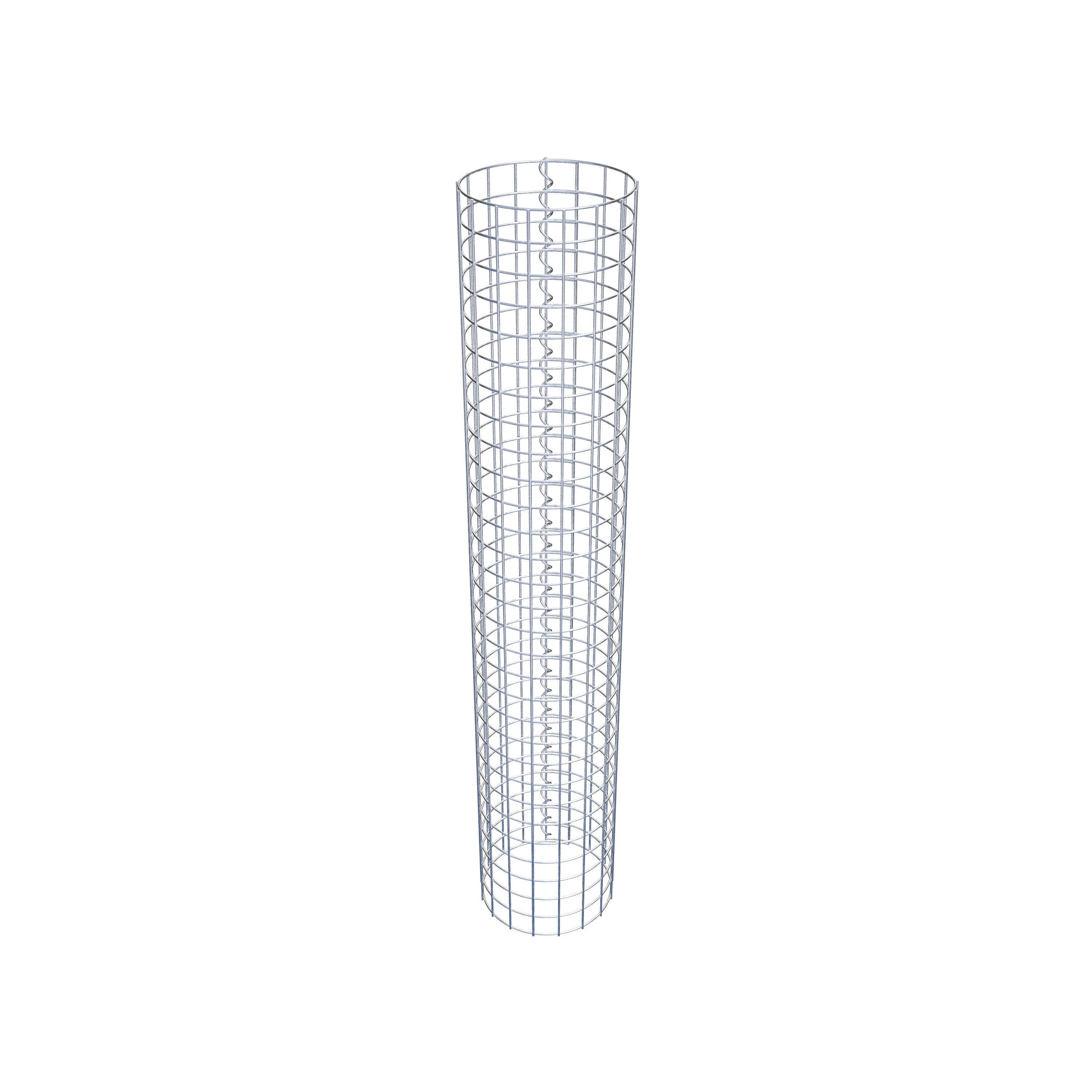 Columna de gaviones diámetro 27 cm MW 5 x 5 cm redonda