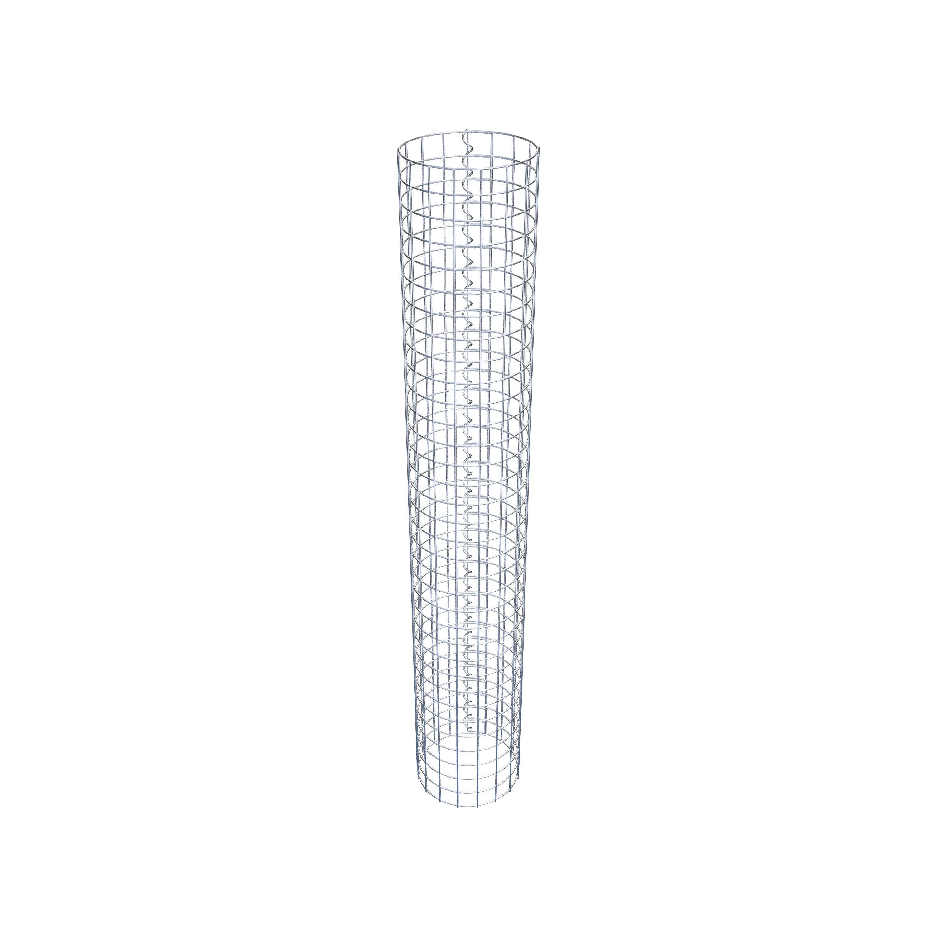 Columna de gaviones diámetro 27 cm MW 5 x 5 cm redonda