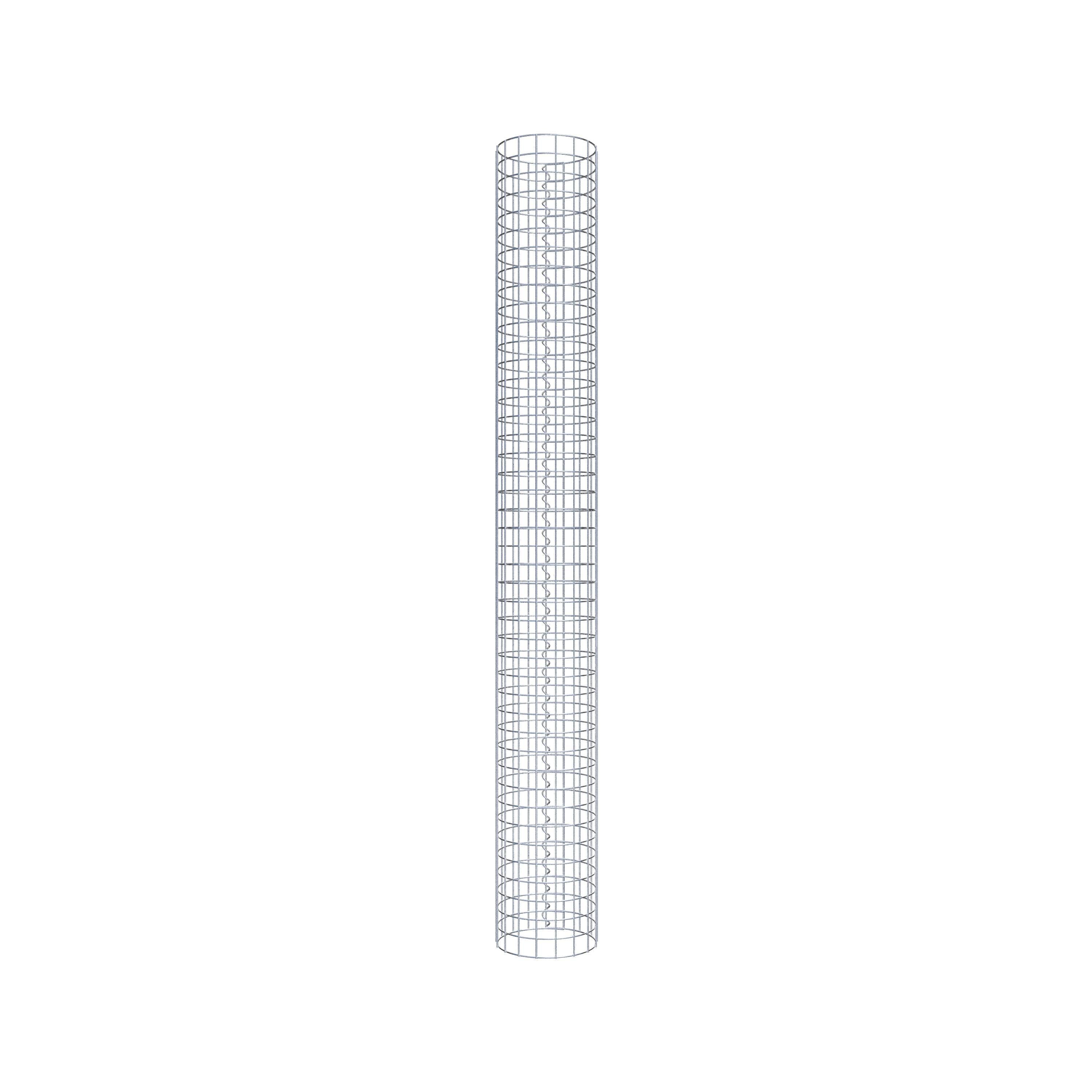 Columna de gaviones diámetro 27 cm MW 5 x 5 cm redonda