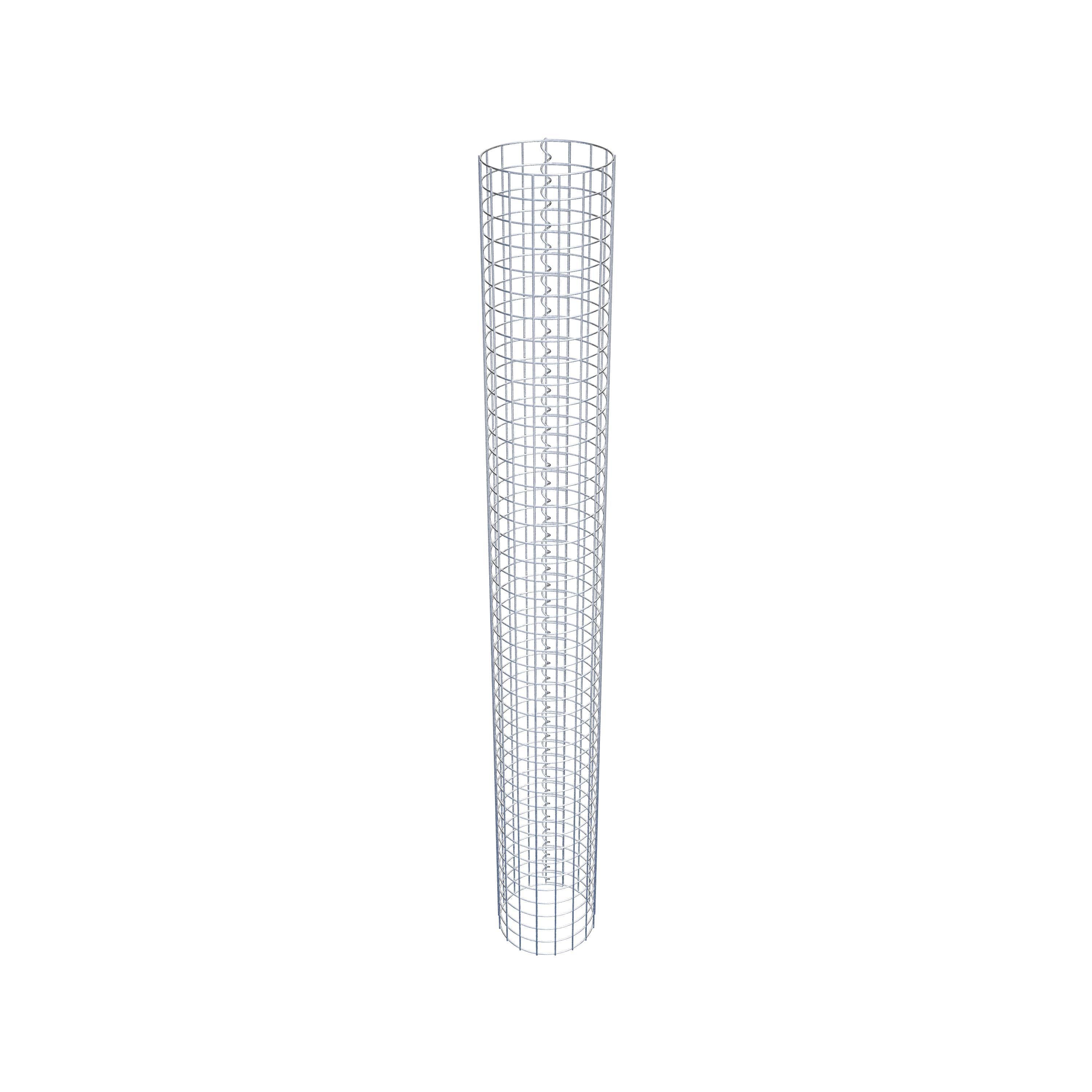 Columna de gaviones diámetro 27 cm MW 5 x 5 cm redonda