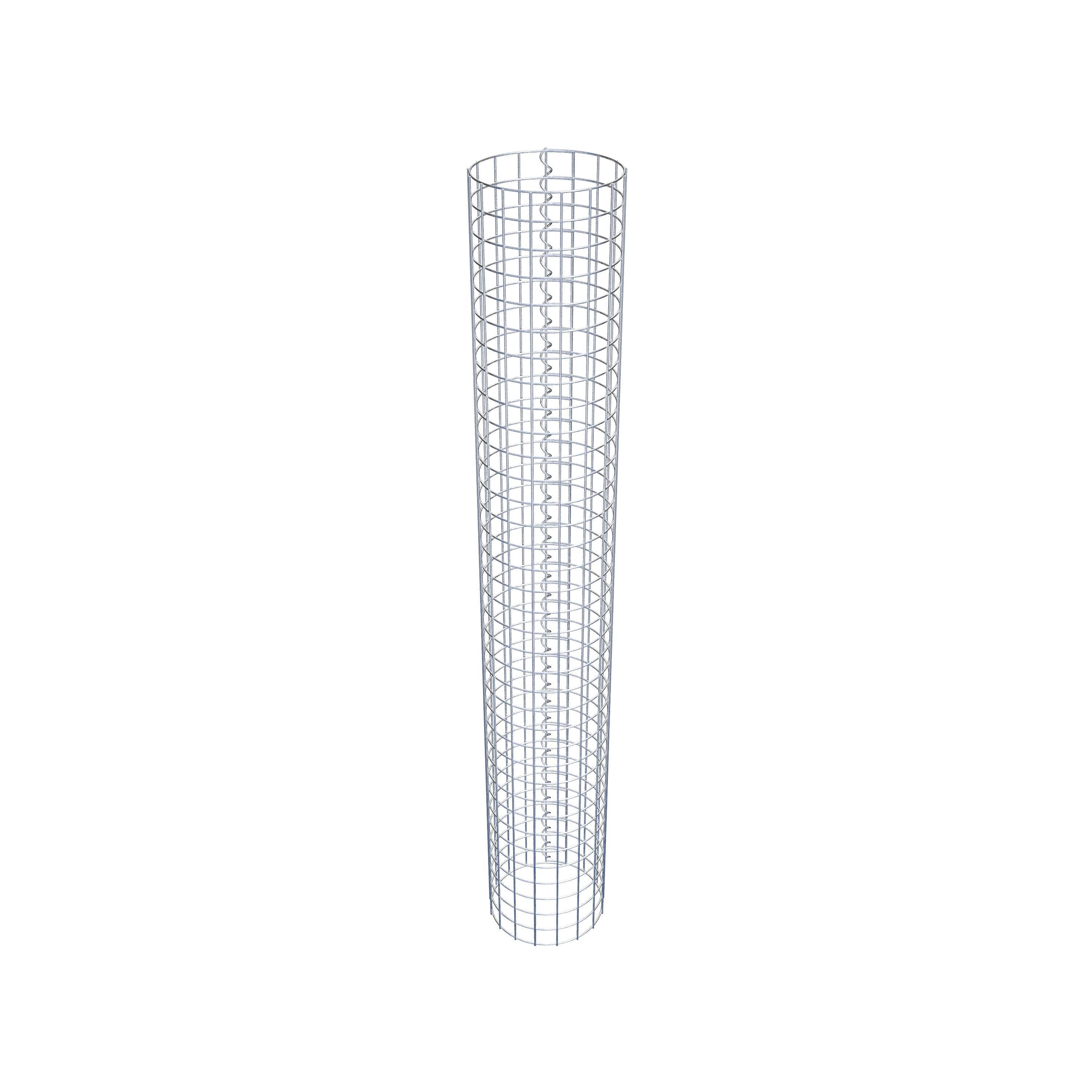 Columna de gaviones diámetro 27 cm MW 5 x 5 cm redonda