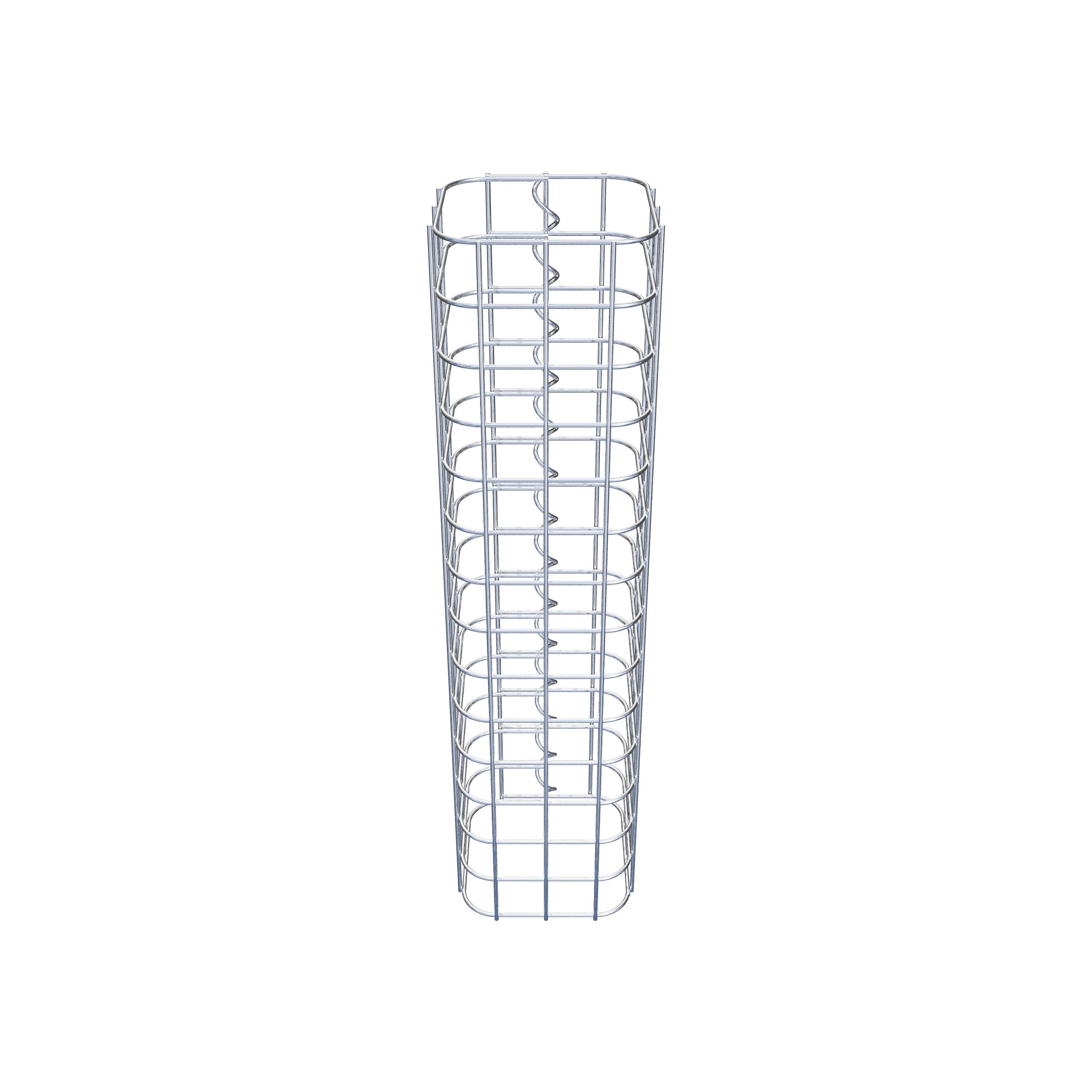 Colonne de gabion 17 x 17 cm, MW 5 x 5 cm carré