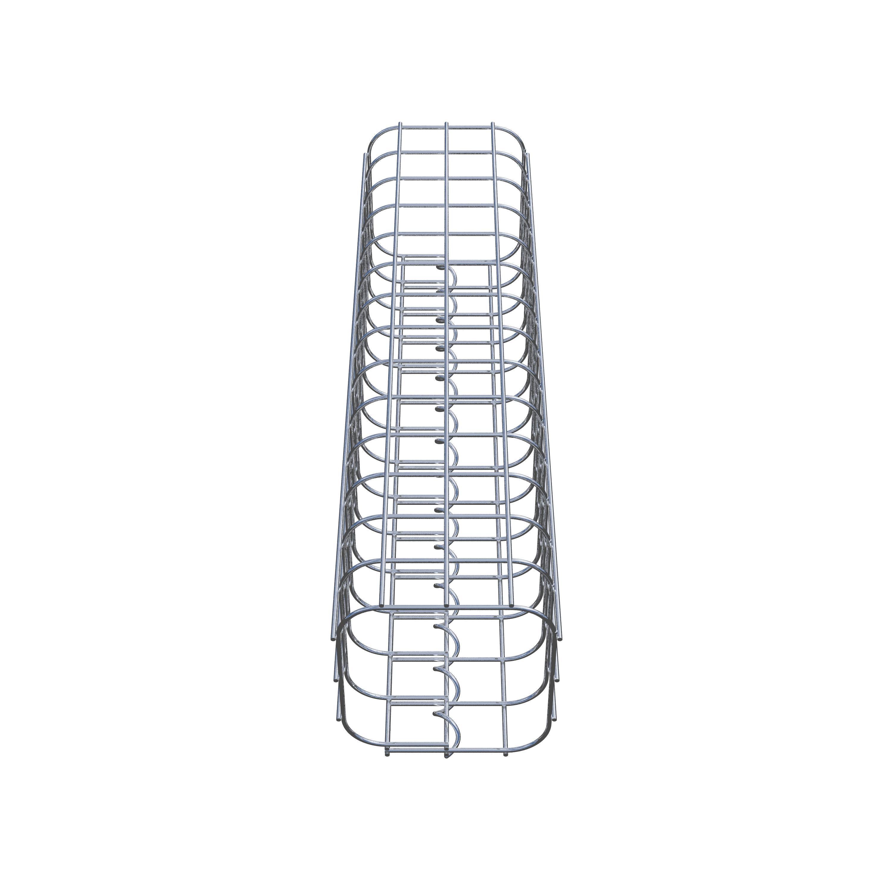 Colonne de gabion 17 x 17 cm, MW 5 x 5 cm carré