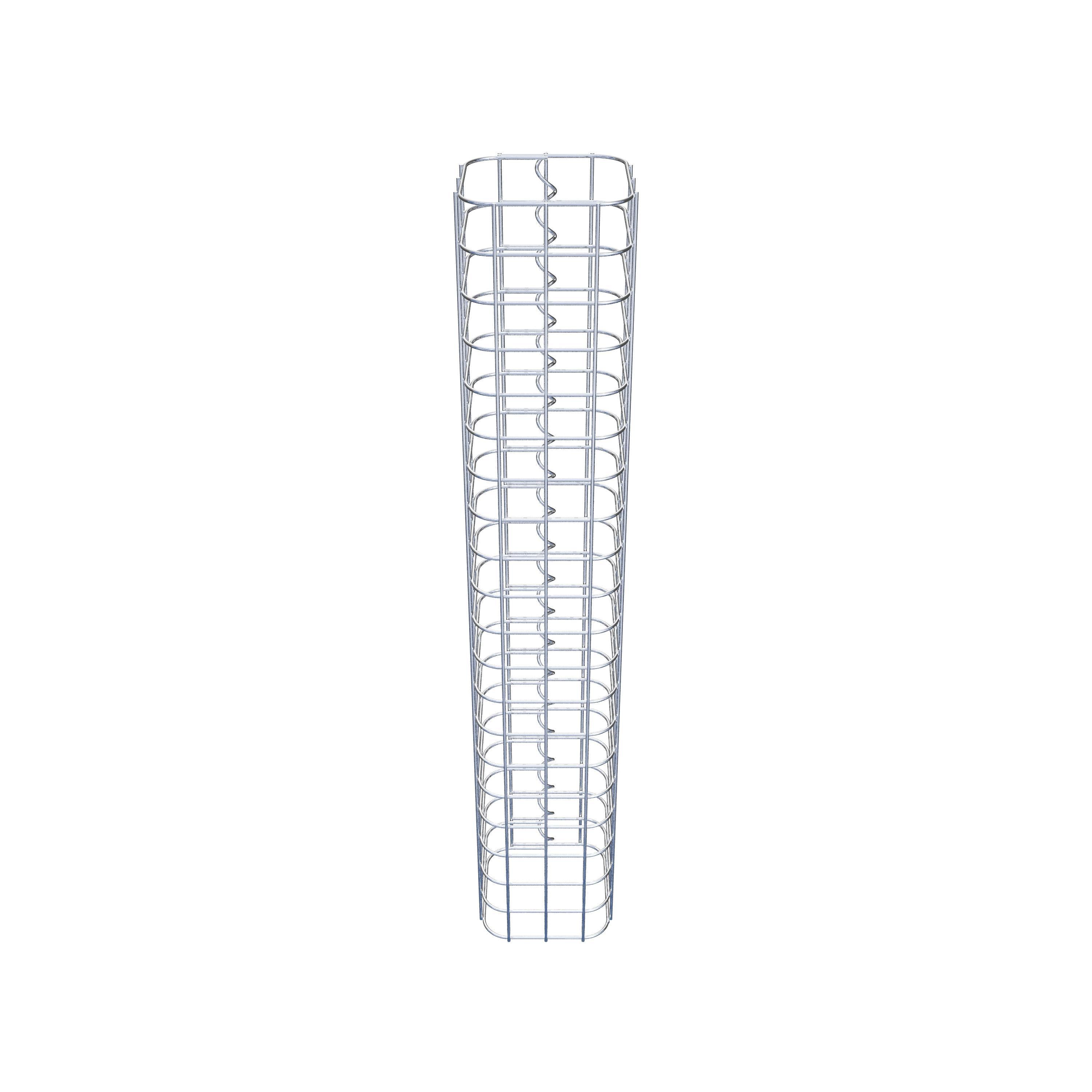 Colonne de gabion 17 x 17 cm, MW 5 x 5 cm carré