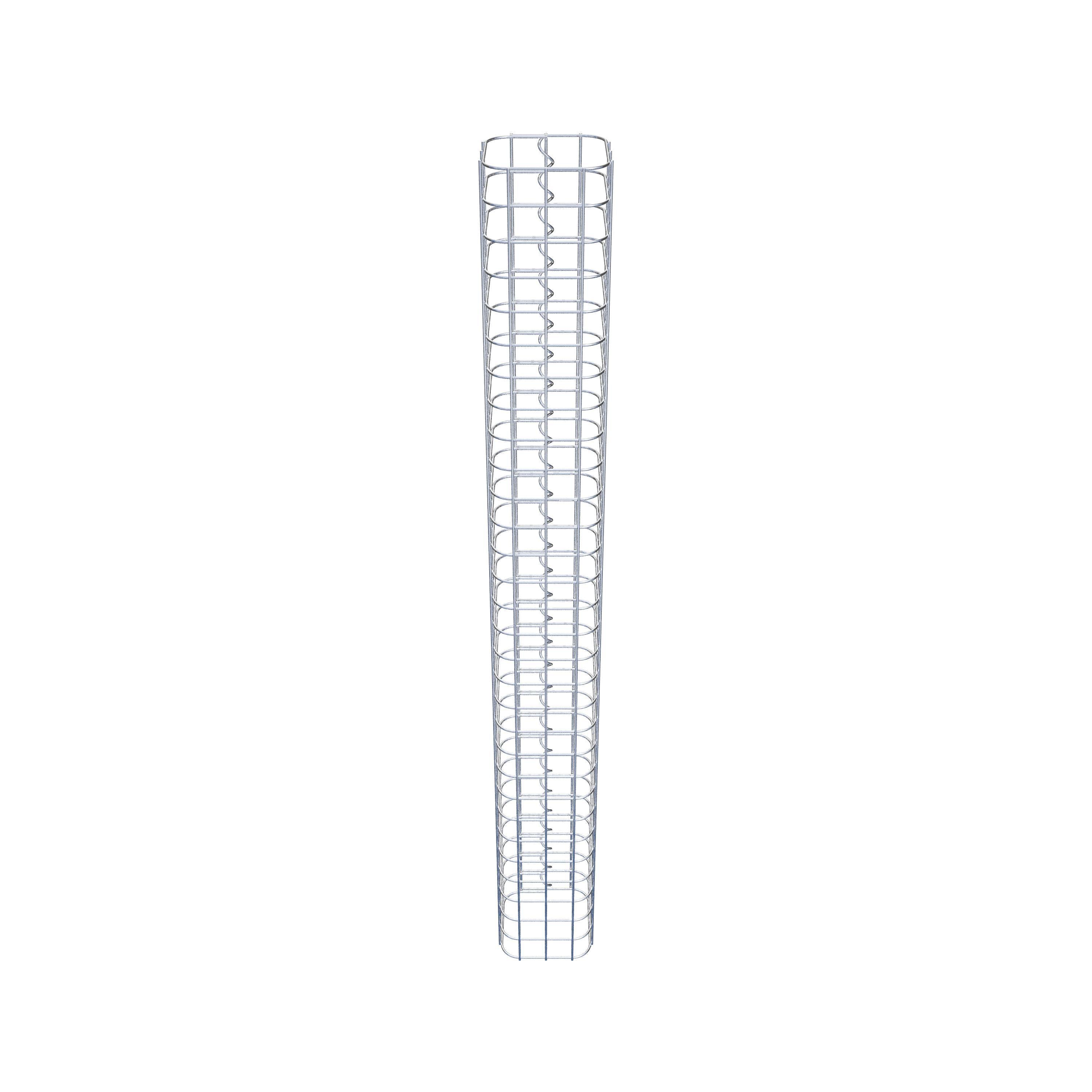 Colonne de gabion 17 x 17 cm, MW 5 x 5 cm carré