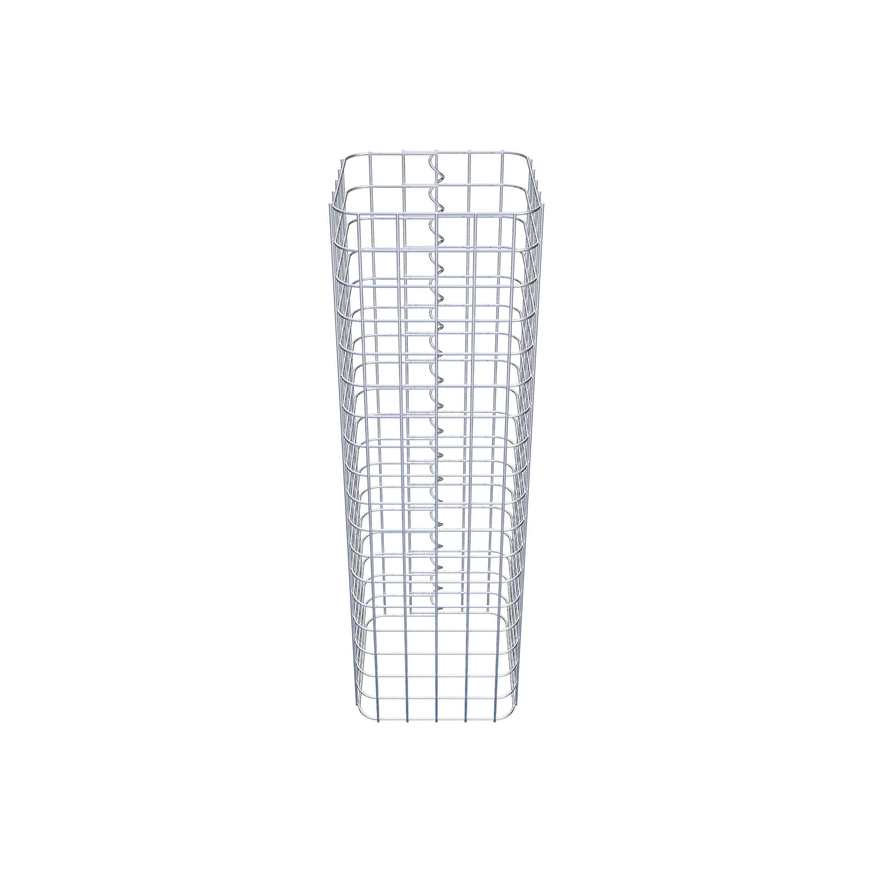 Columna de gaviones 27 x 27 cm MW 5 x 5 cm cuadrado