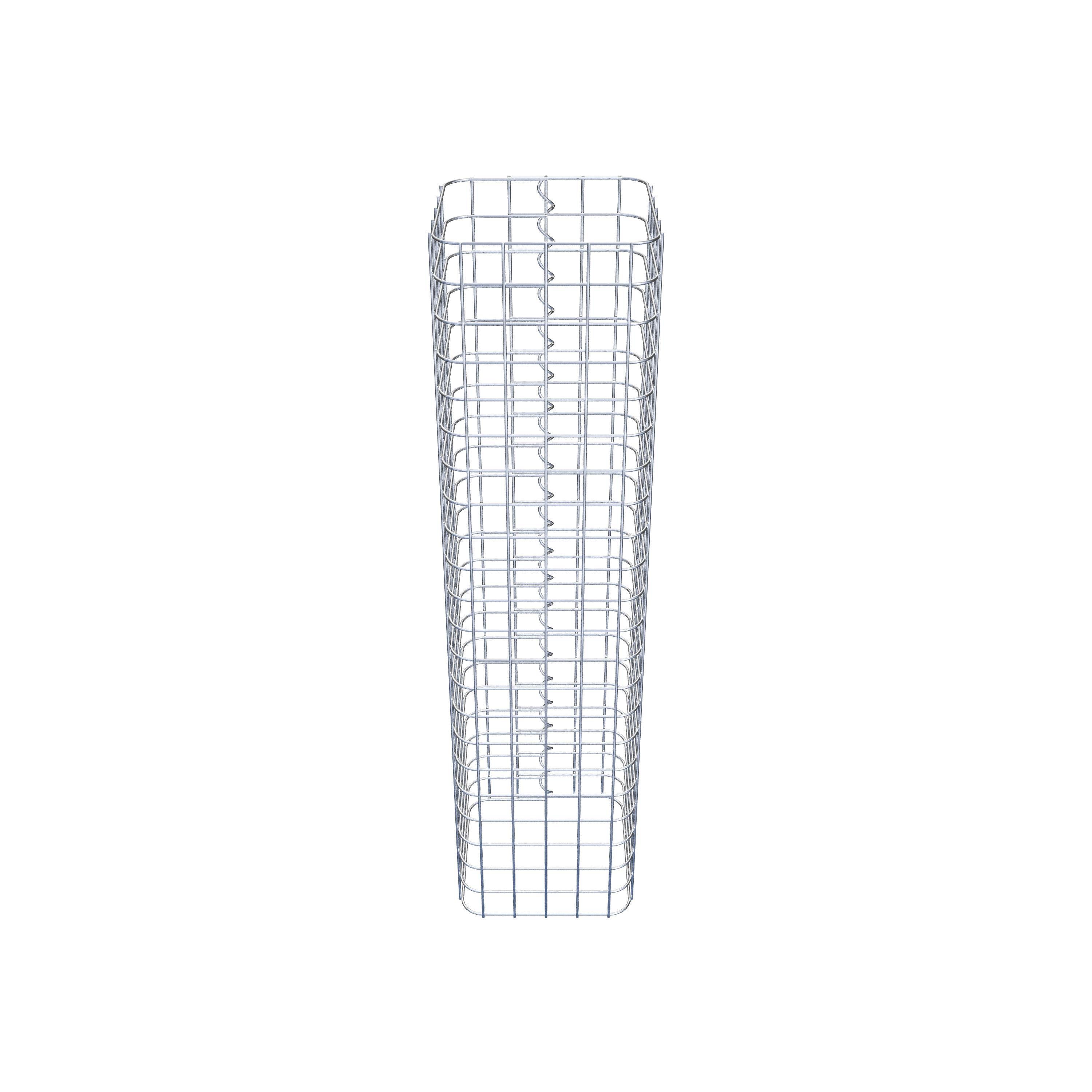 Columna de gaviones 27 x 27 cm MW 5 x 5 cm cuadrado