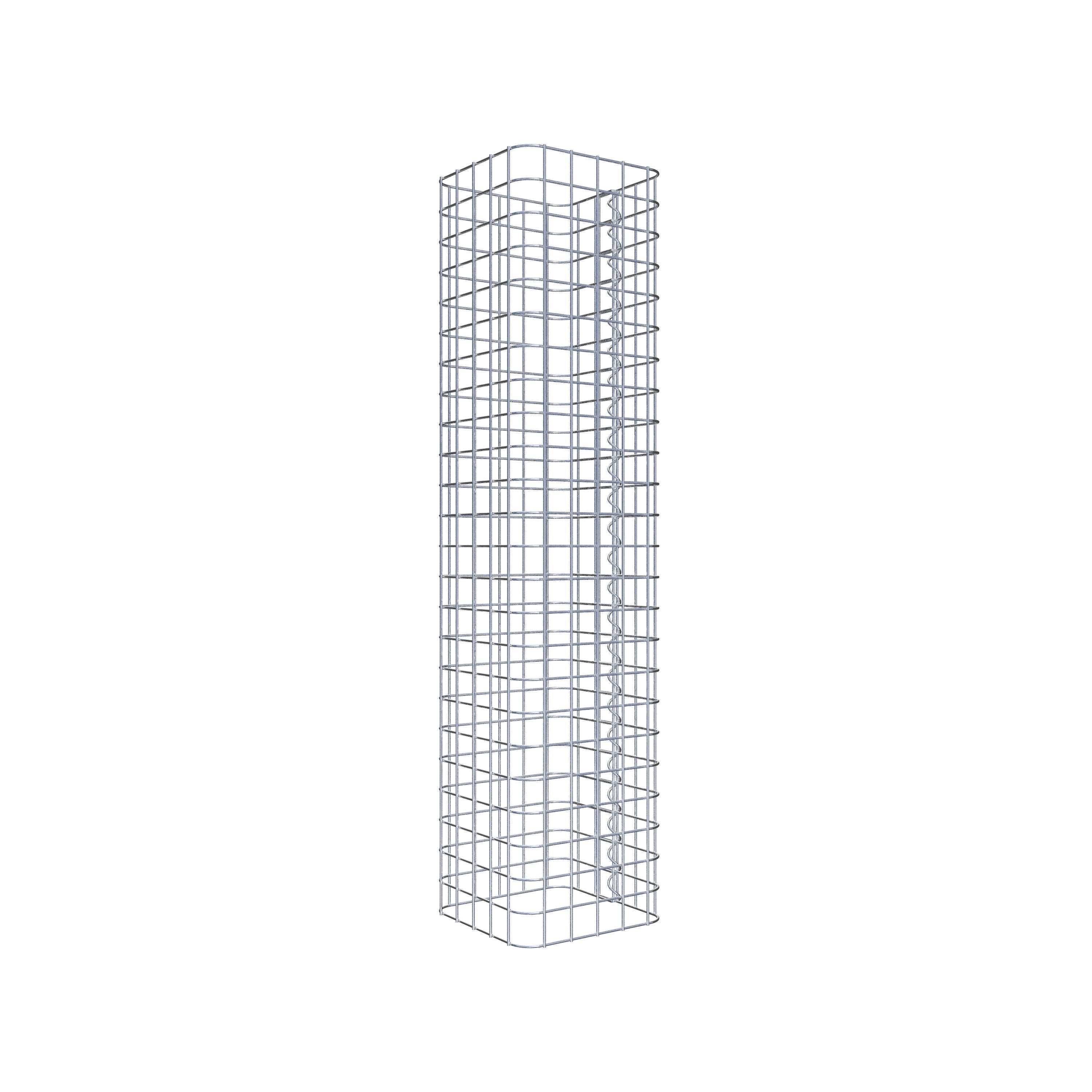 Columna de gaviones 27 x 27 cm MW 5 x 5 cm cuadrado