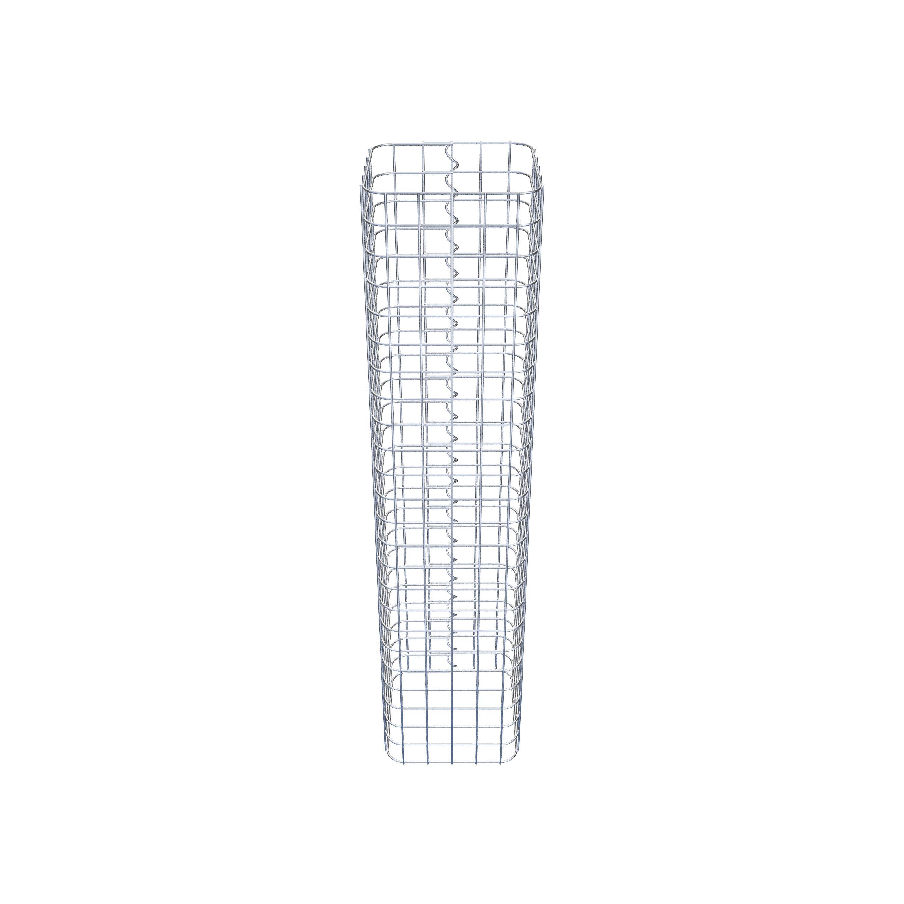 Columna de gaviones 27 x 27 cm MW 5 x 5 cm cuadrado