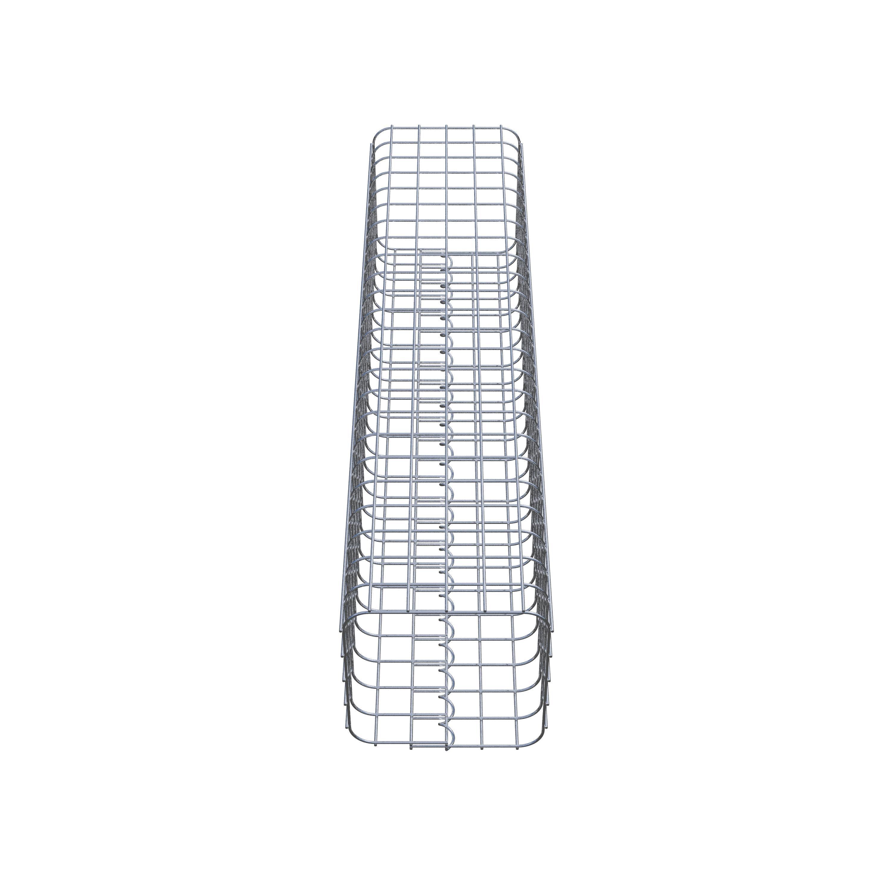 Columna de gaviones 27 x 27 cm MW 5 x 5 cm cuadrado