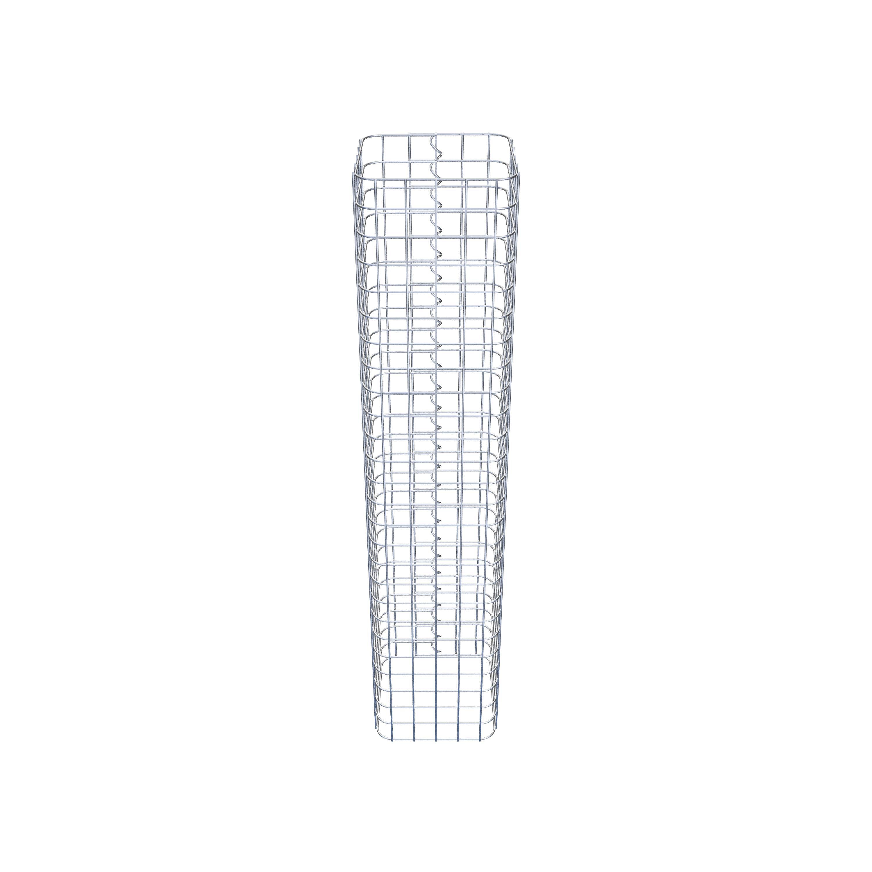Columna de gaviones 27 x 27 cm MW 5 x 5 cm cuadrado