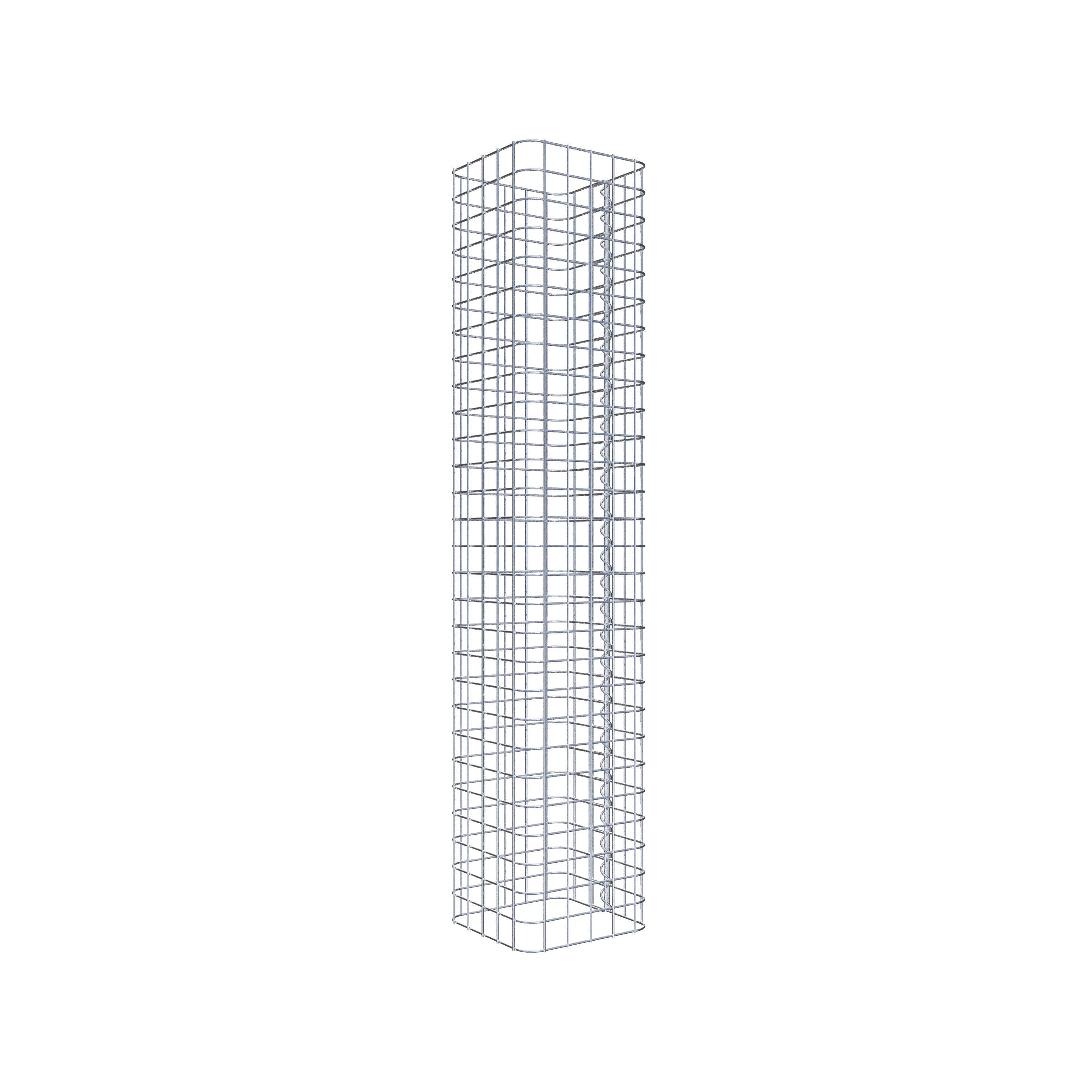 Columna de gaviones 27 x 27 cm MW 5 x 5 cm cuadrado