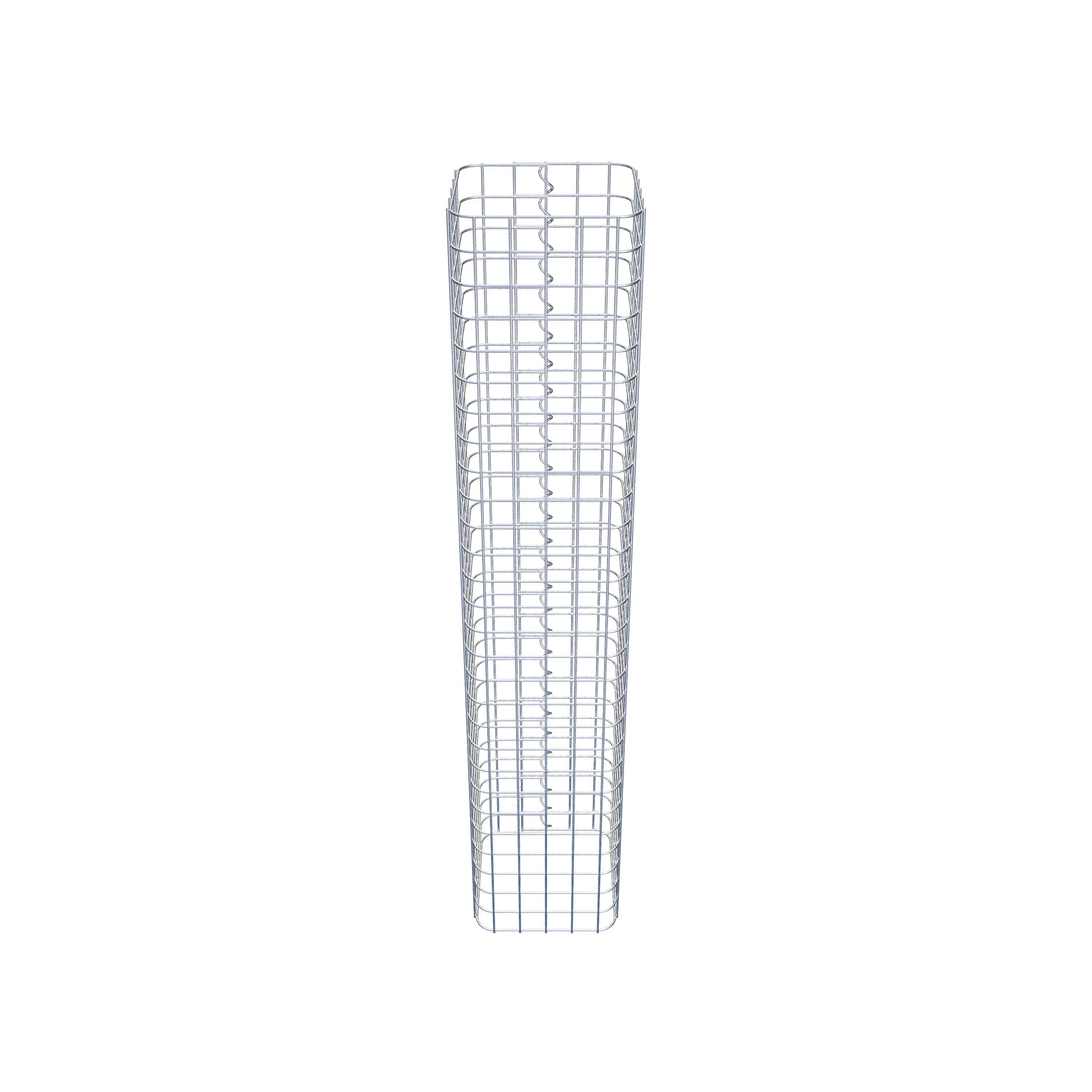 Columna de gaviones 27 x 27 cm MW 5 x 5 cm cuadrado