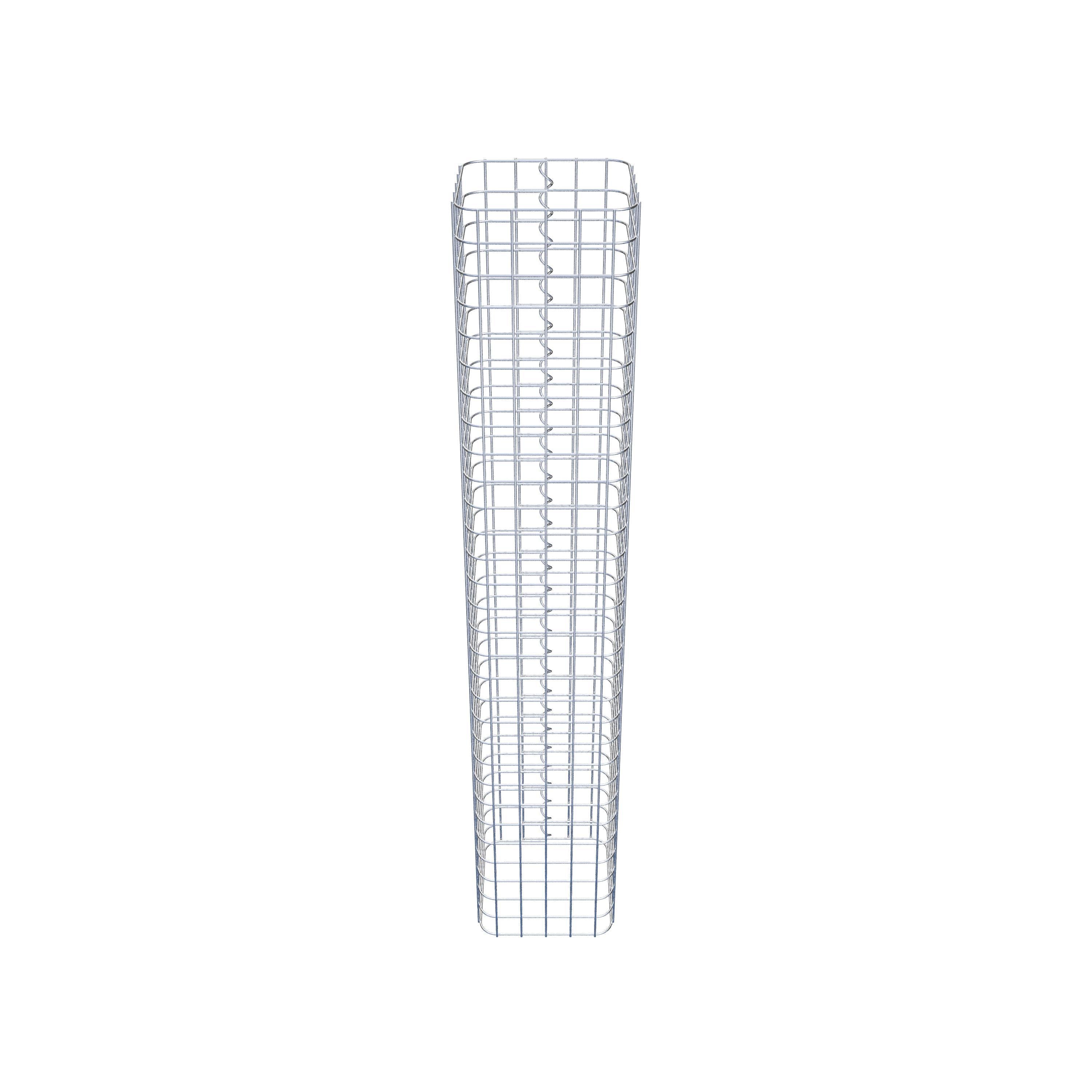 Columna de gaviones 27 x 27 cm MW 5 x 5 cm cuadrado
