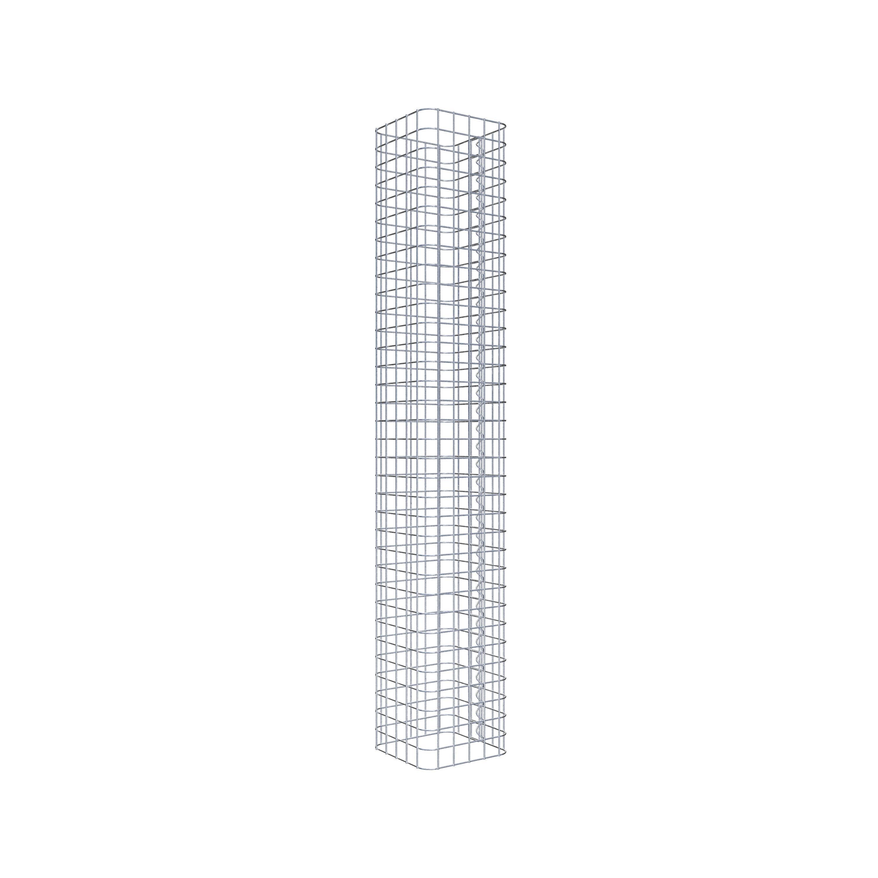 Columna de gaviones 27 x 27 cm MW 5 x 5 cm cuadrado