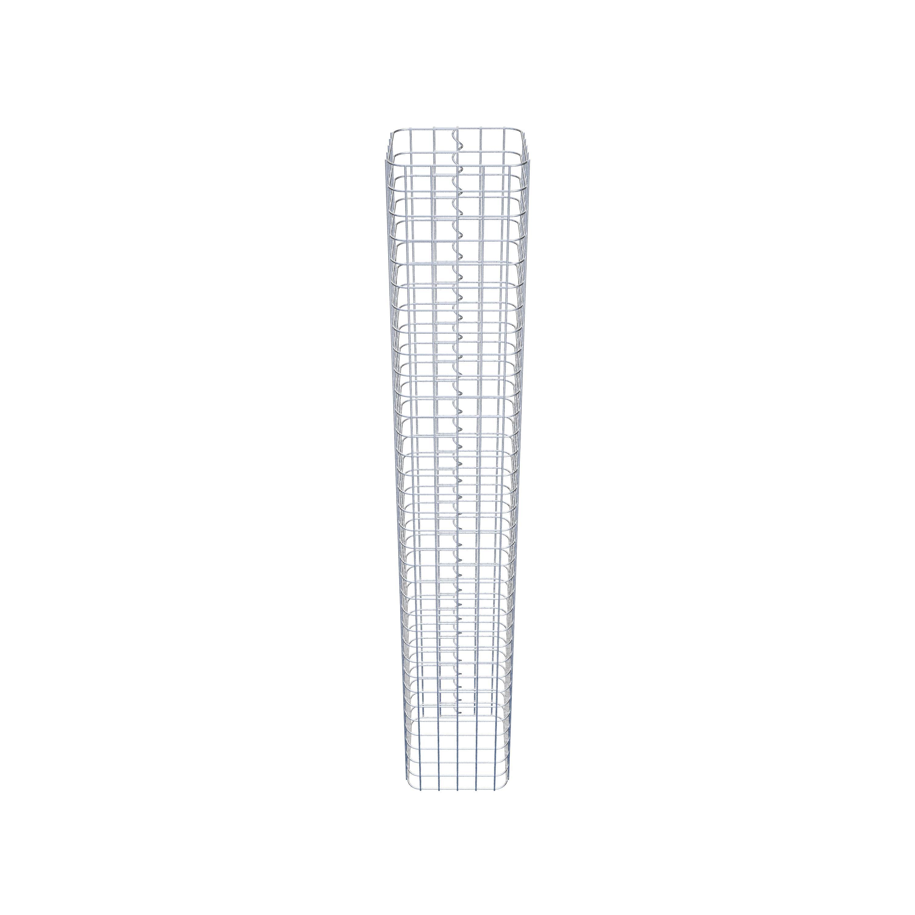 Columna de gaviones 27 x 27 cm MW 5 x 5 cm cuadrado