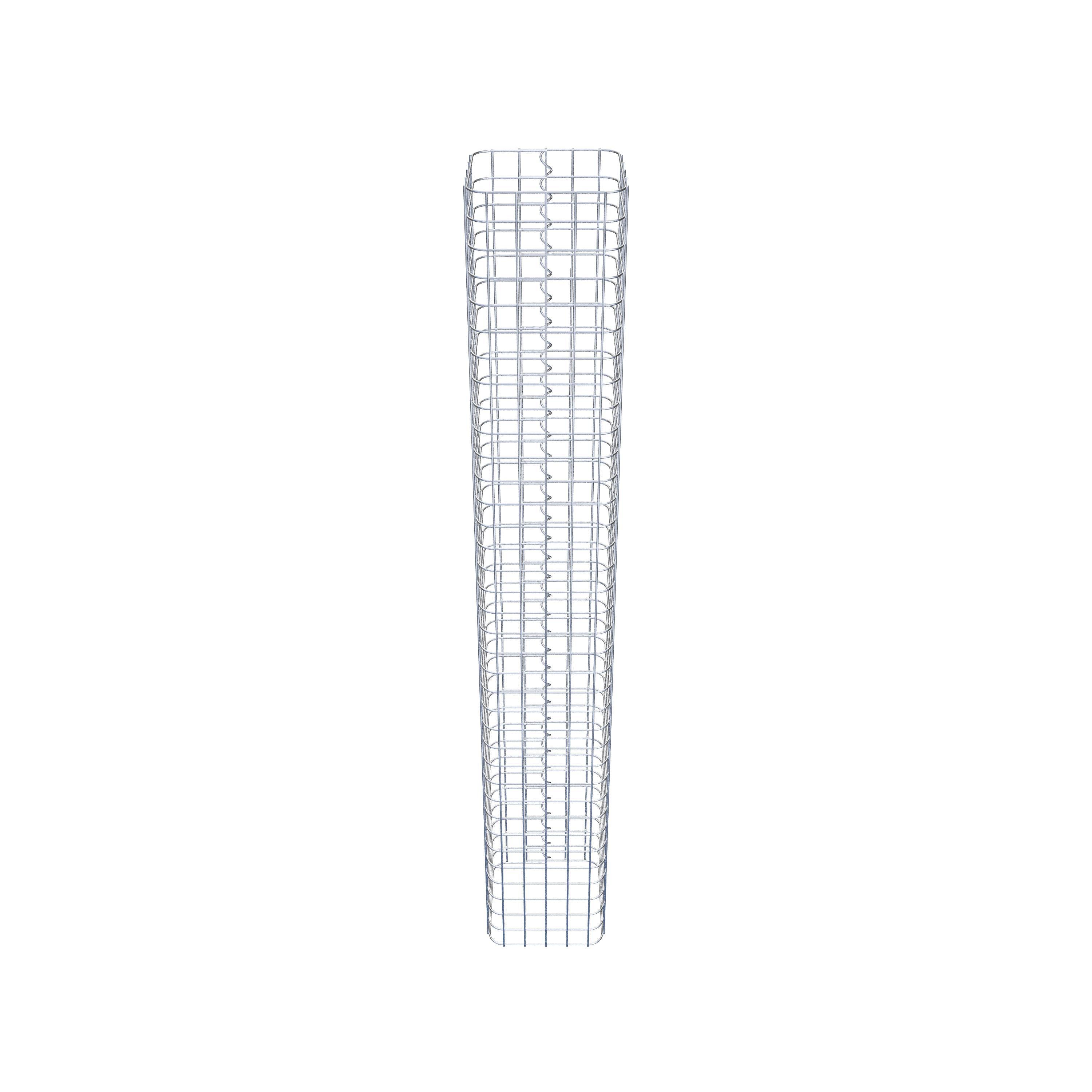 Columna de gaviones 27 x 27 cm MW 5 x 5 cm cuadrado