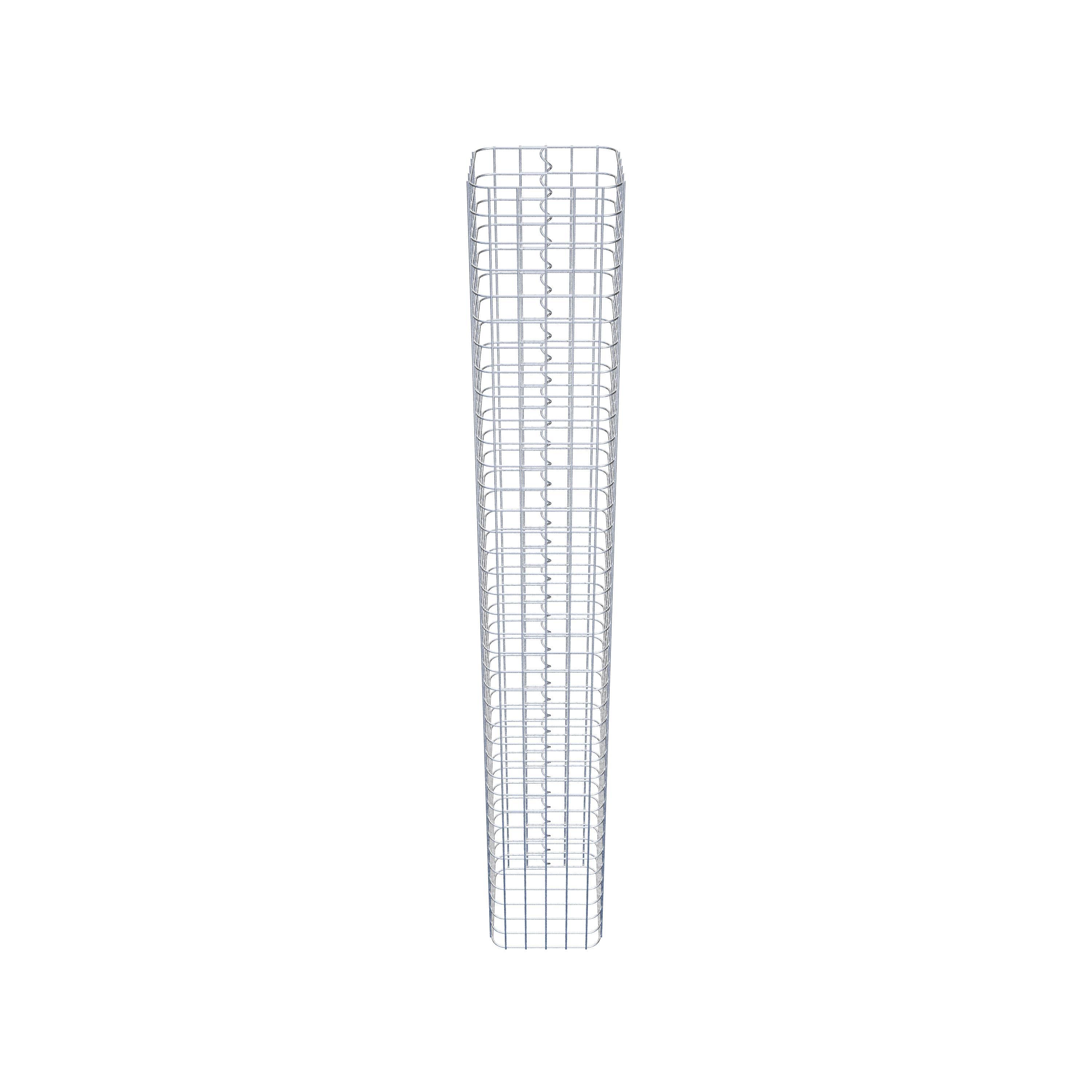 Columna de gaviones 27 x 27 cm MW 5 x 5 cm cuadrado