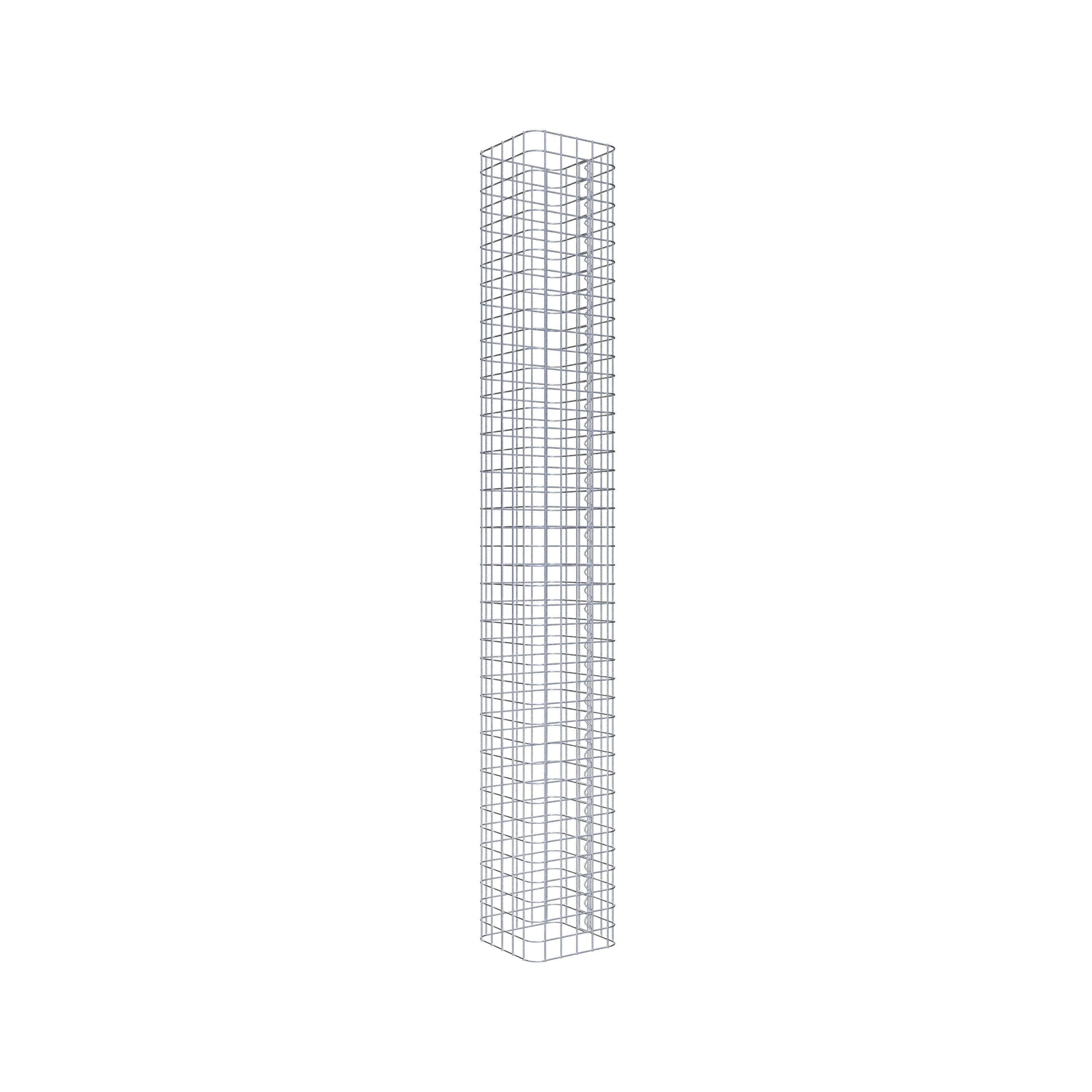 Columna de gaviones 27 x 27 cm MW 5 x 5 cm cuadrado