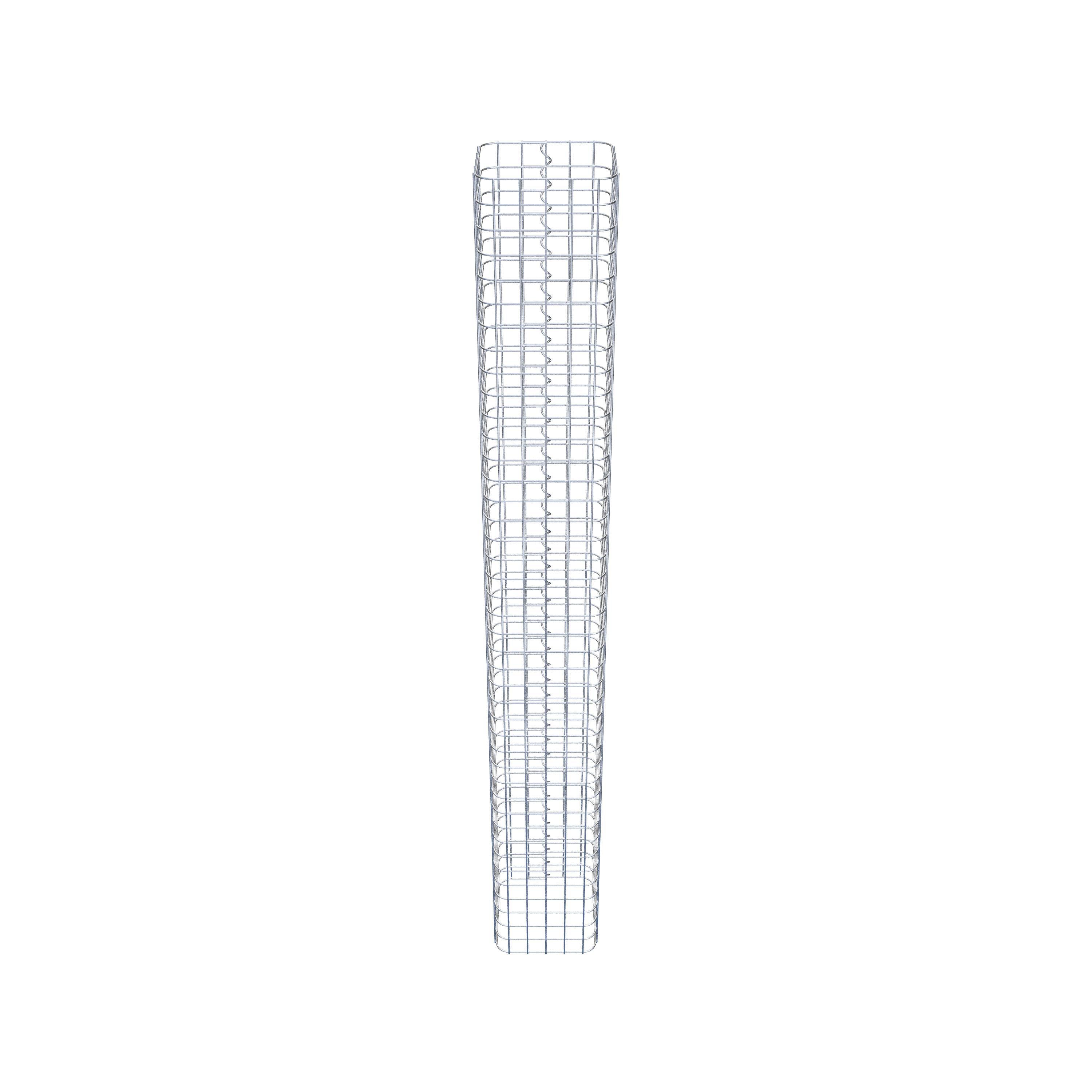 Columna de gaviones 27 x 27 cm MW 5 x 5 cm cuadrado