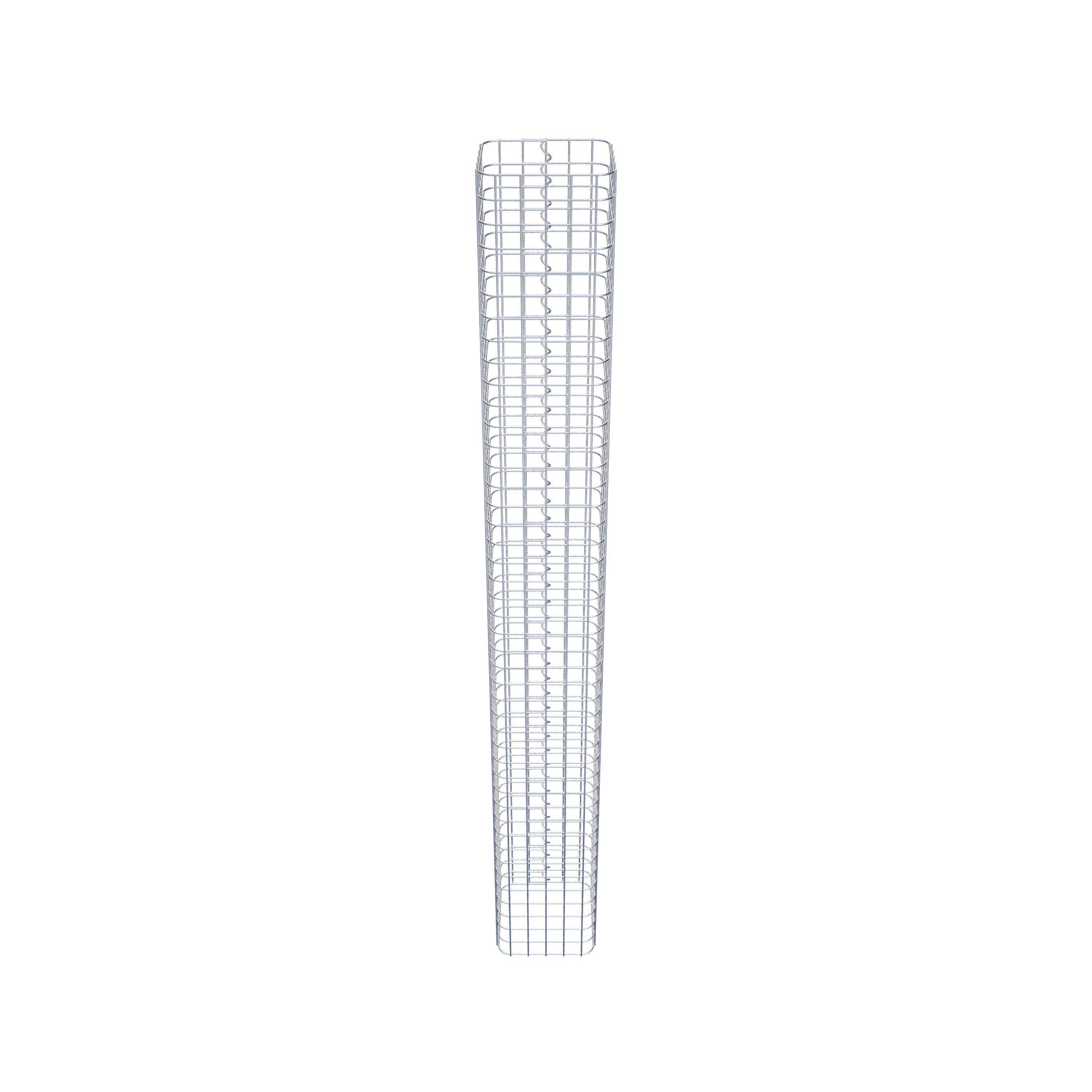 Columna de gaviones 27 x 27 cm MW 5 x 5 cm cuadrado