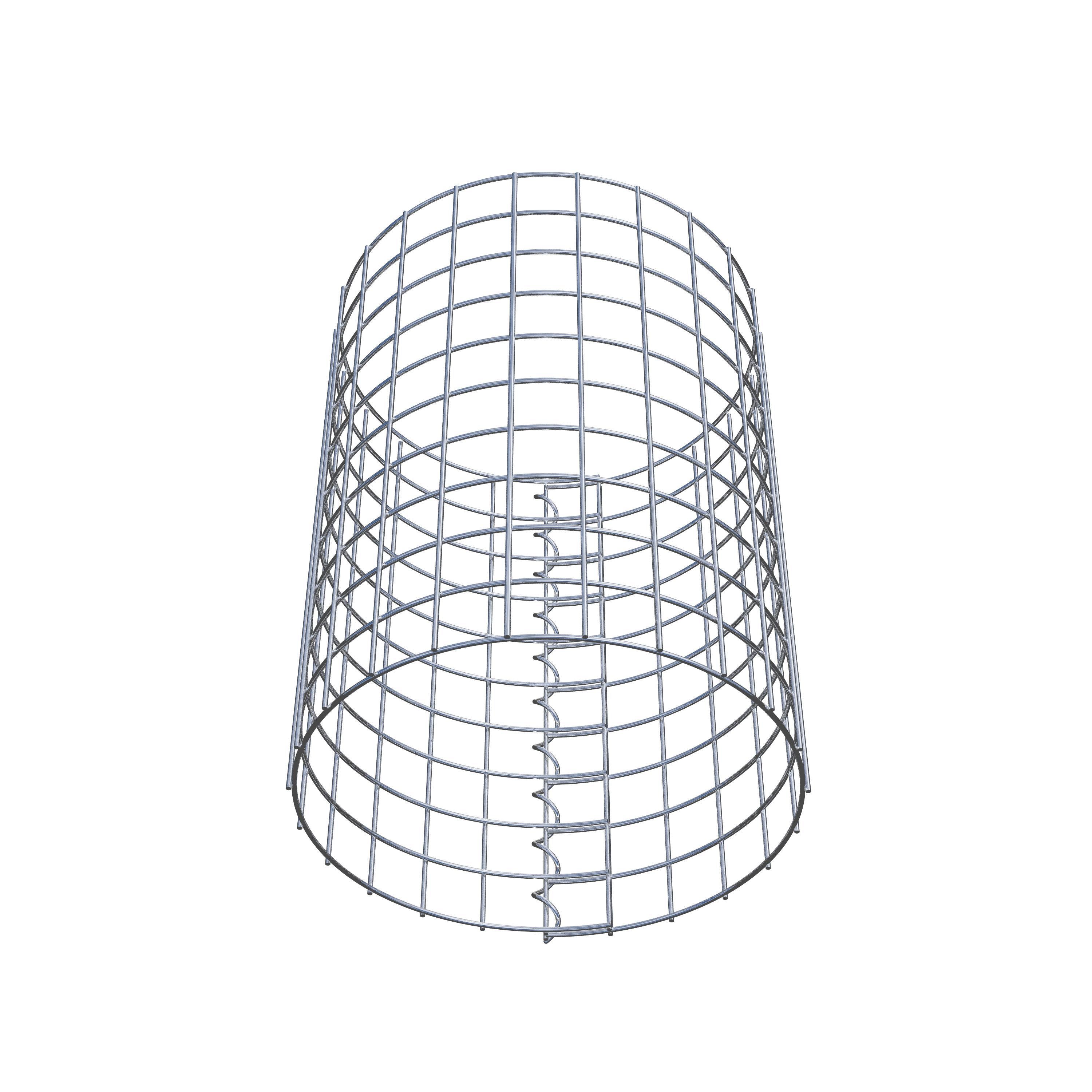 Schanskorf kolom diameter 37 cm MW 5 x 5 cm rond