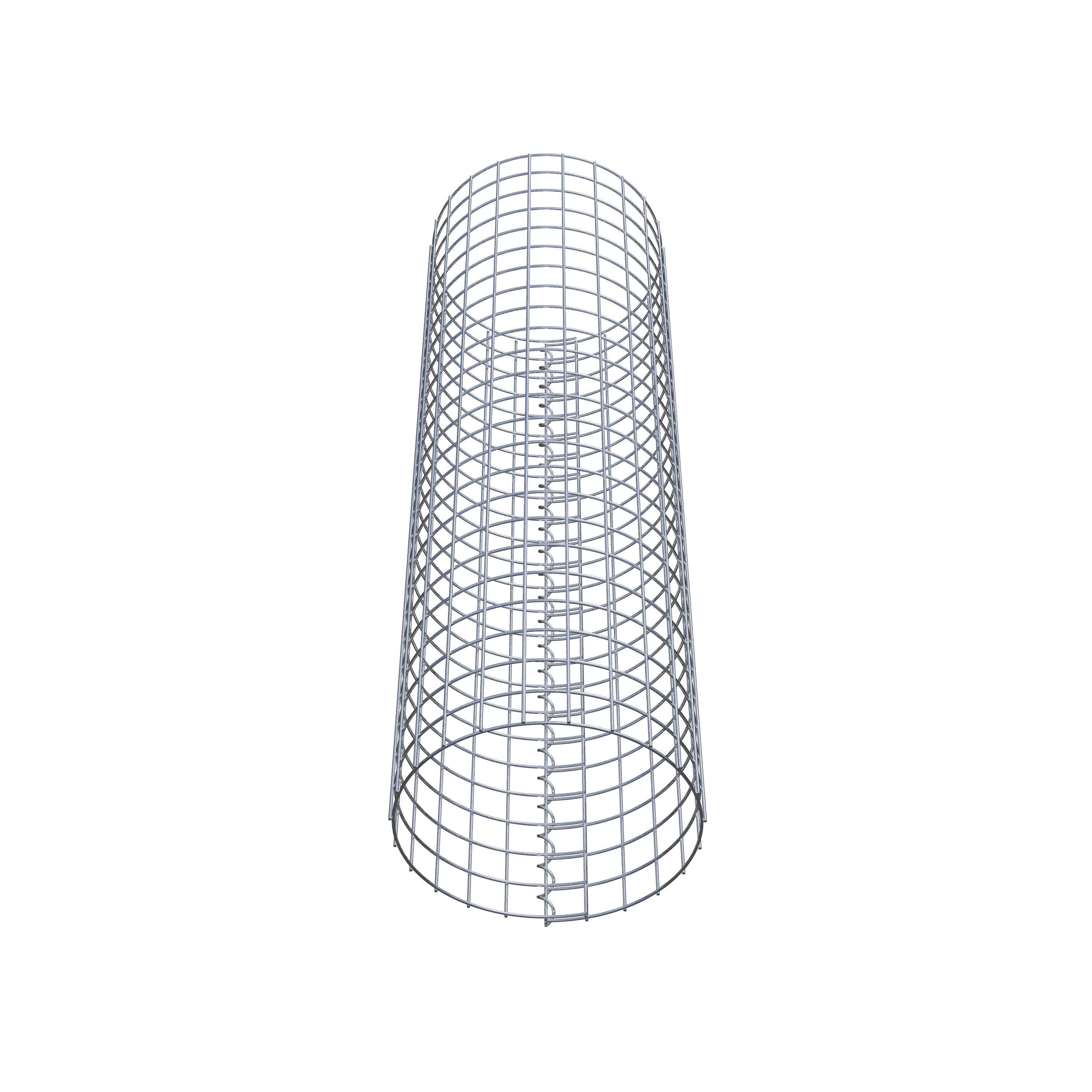 Schanskorf kolom diameter 37 cm MW 5 x 5 cm rond