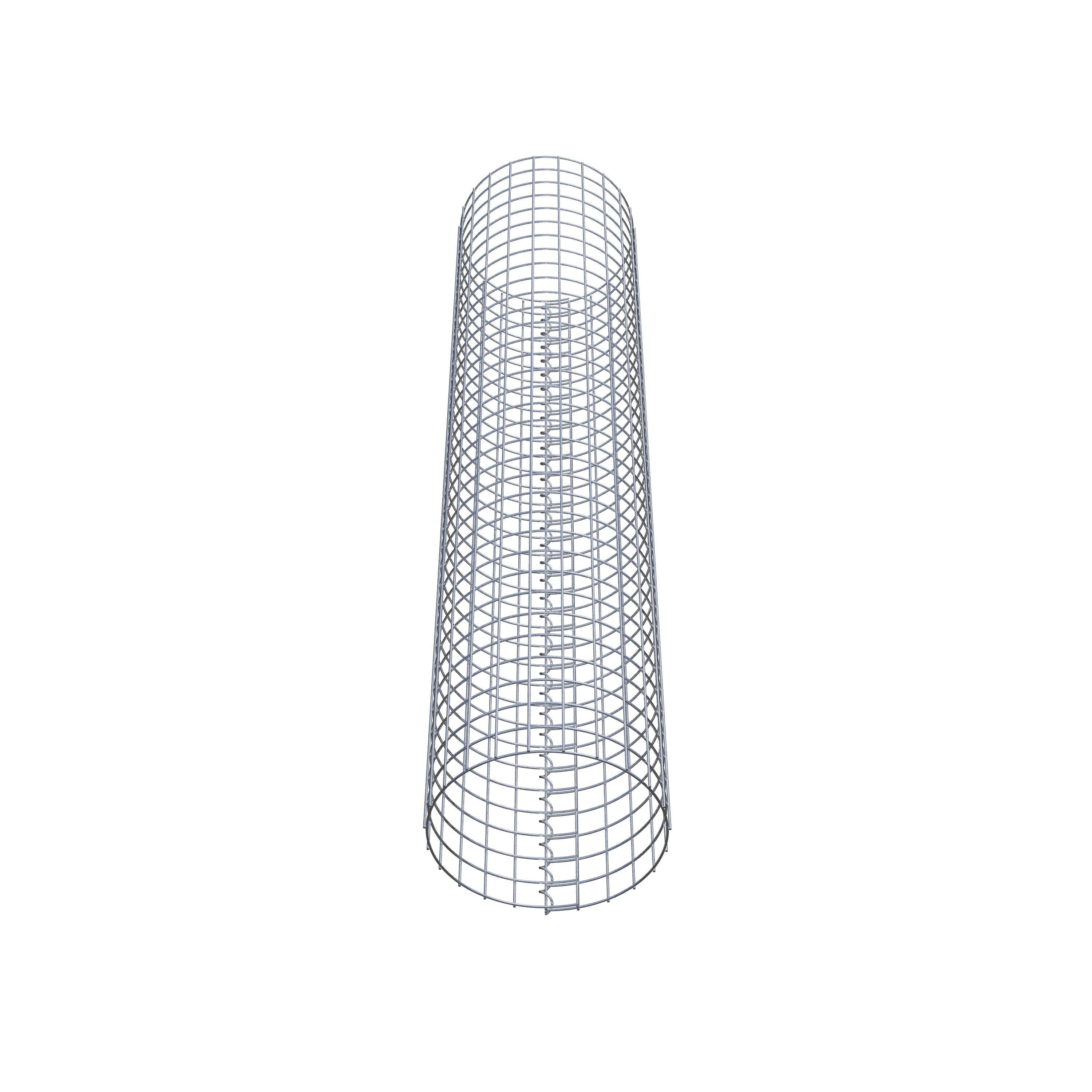 Schanskorf kolom diameter 37 cm MW 5 x 5 cm rond